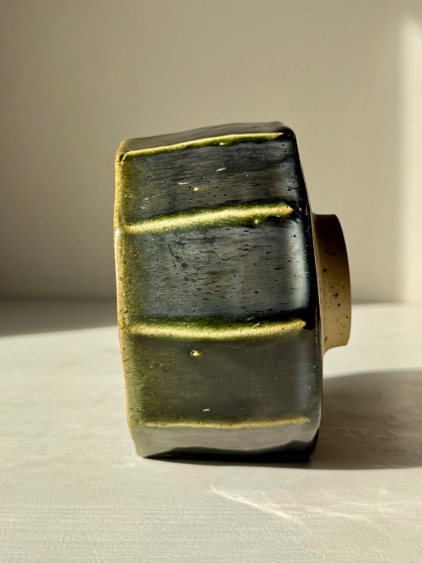 Matcha Kom met Facetten- Hinoki Serie #01