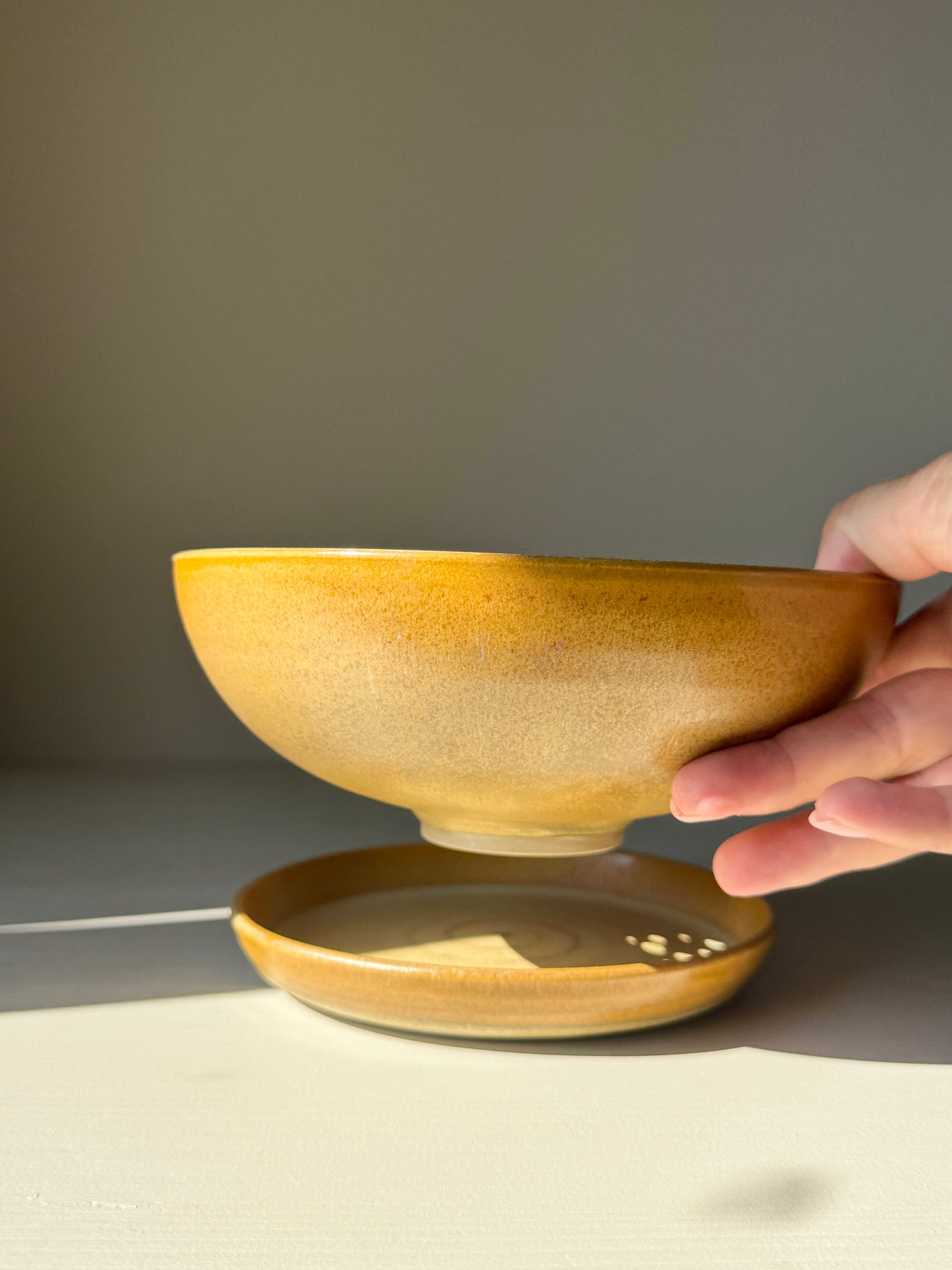 Berry Bowl - Golden Yellow