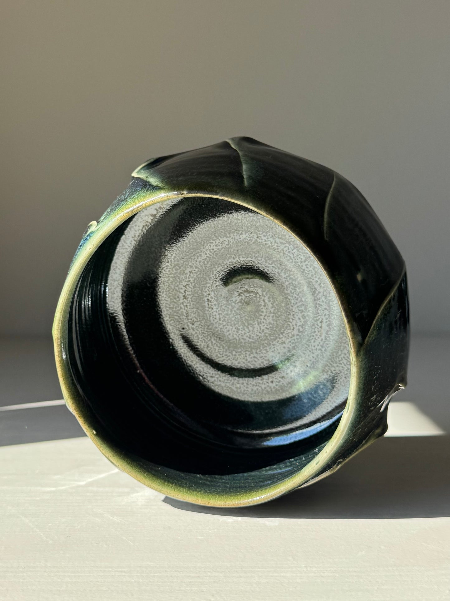 Textured Matcha Bowl - Hinoki Series #03