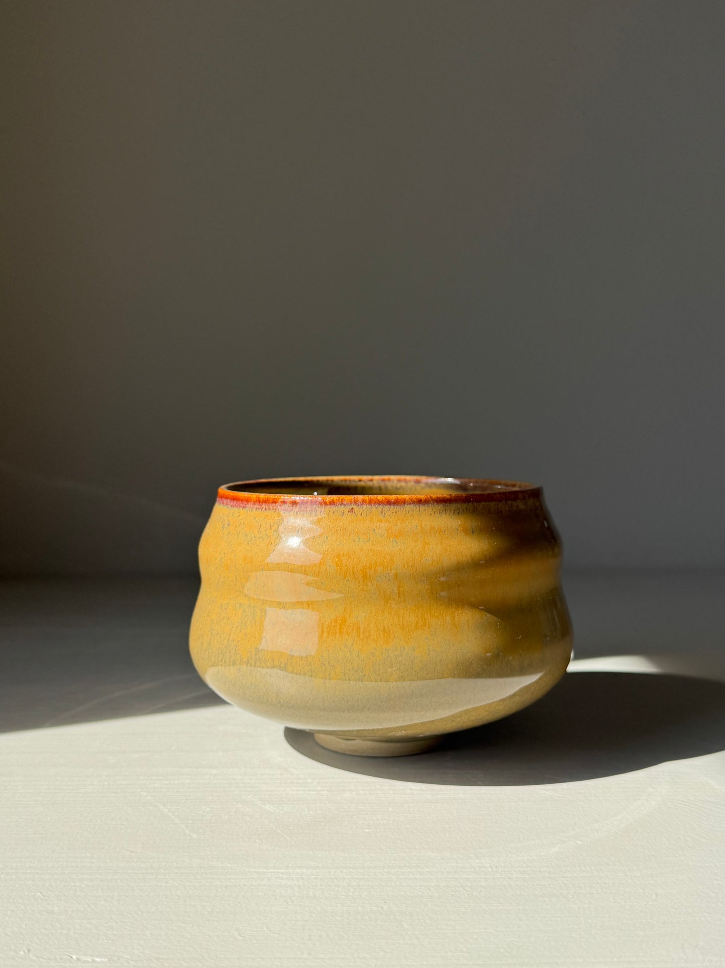 Matcha Bowl – Tenmoku Glaze