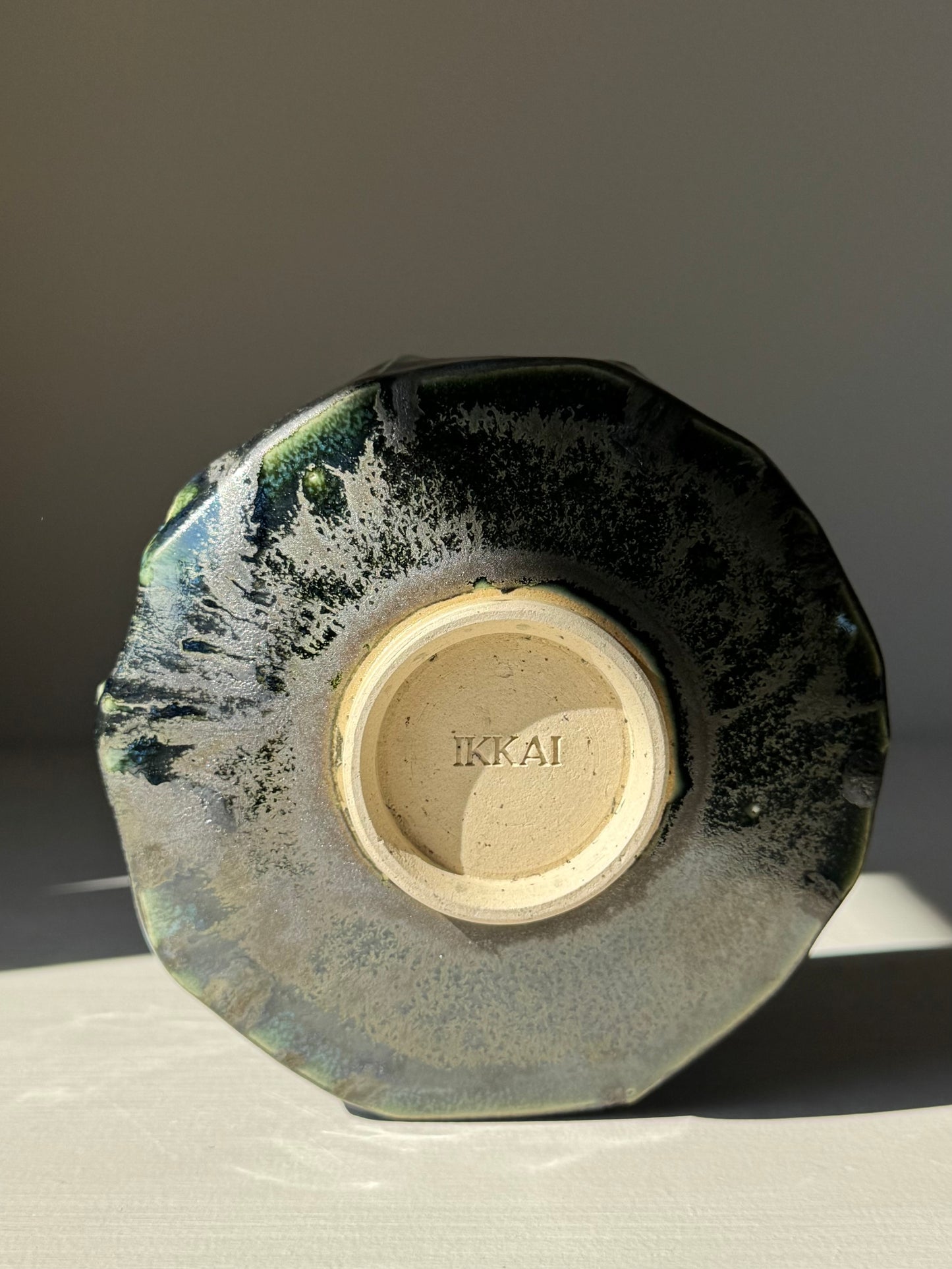 Textured Matcha Bowl - Hinoki Series #02