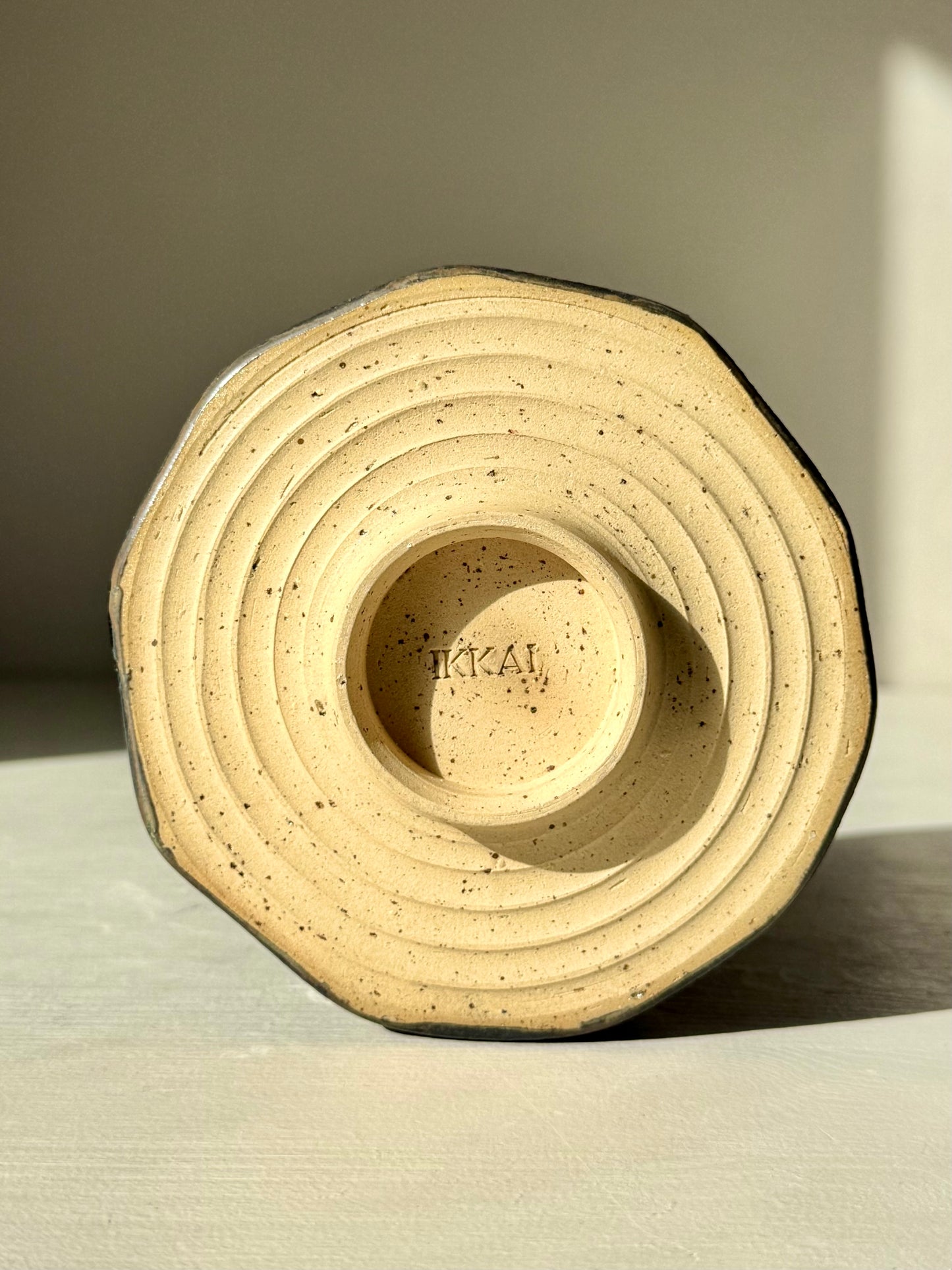 Faceted Matcha Bowl - Hinoki Series #02