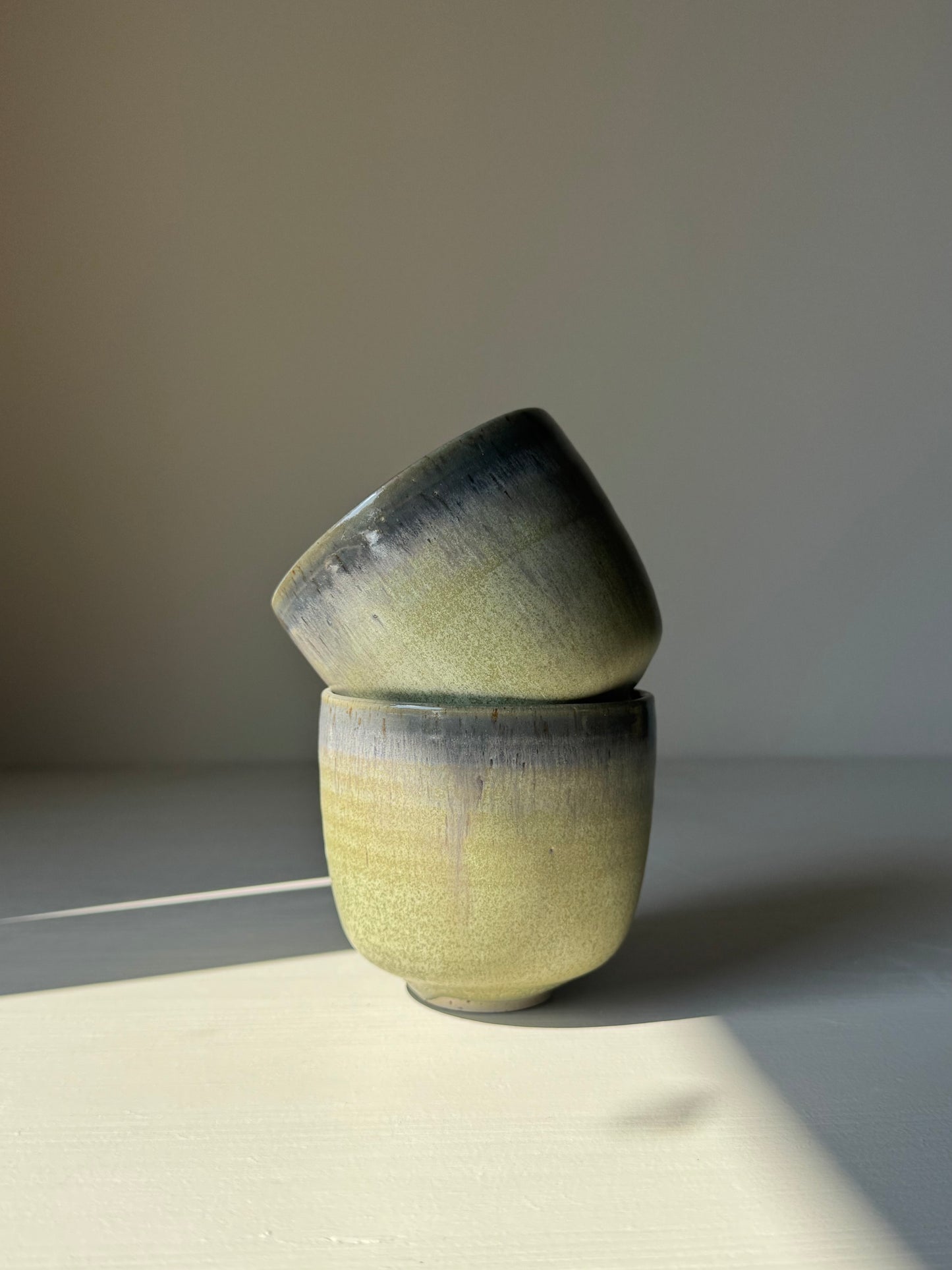Cups - Satin Blue