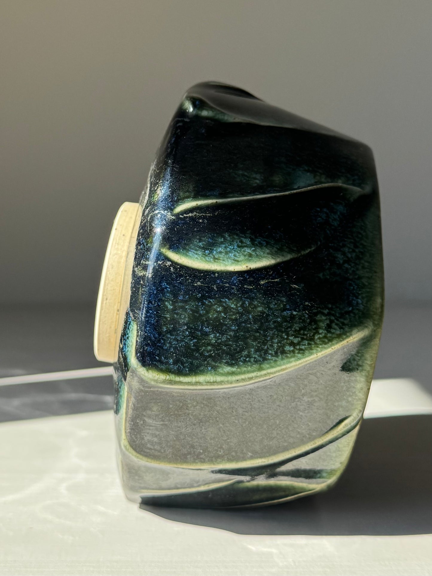 Textured Matcha Bowl - Hinoki Series #03