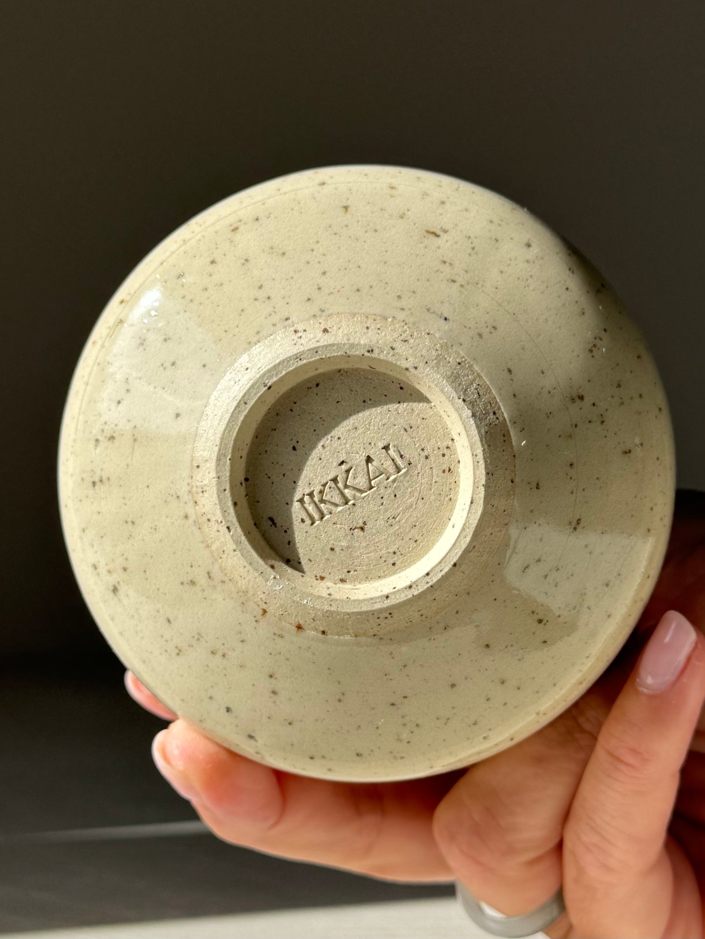 Cups - Speckled Clear Glaze