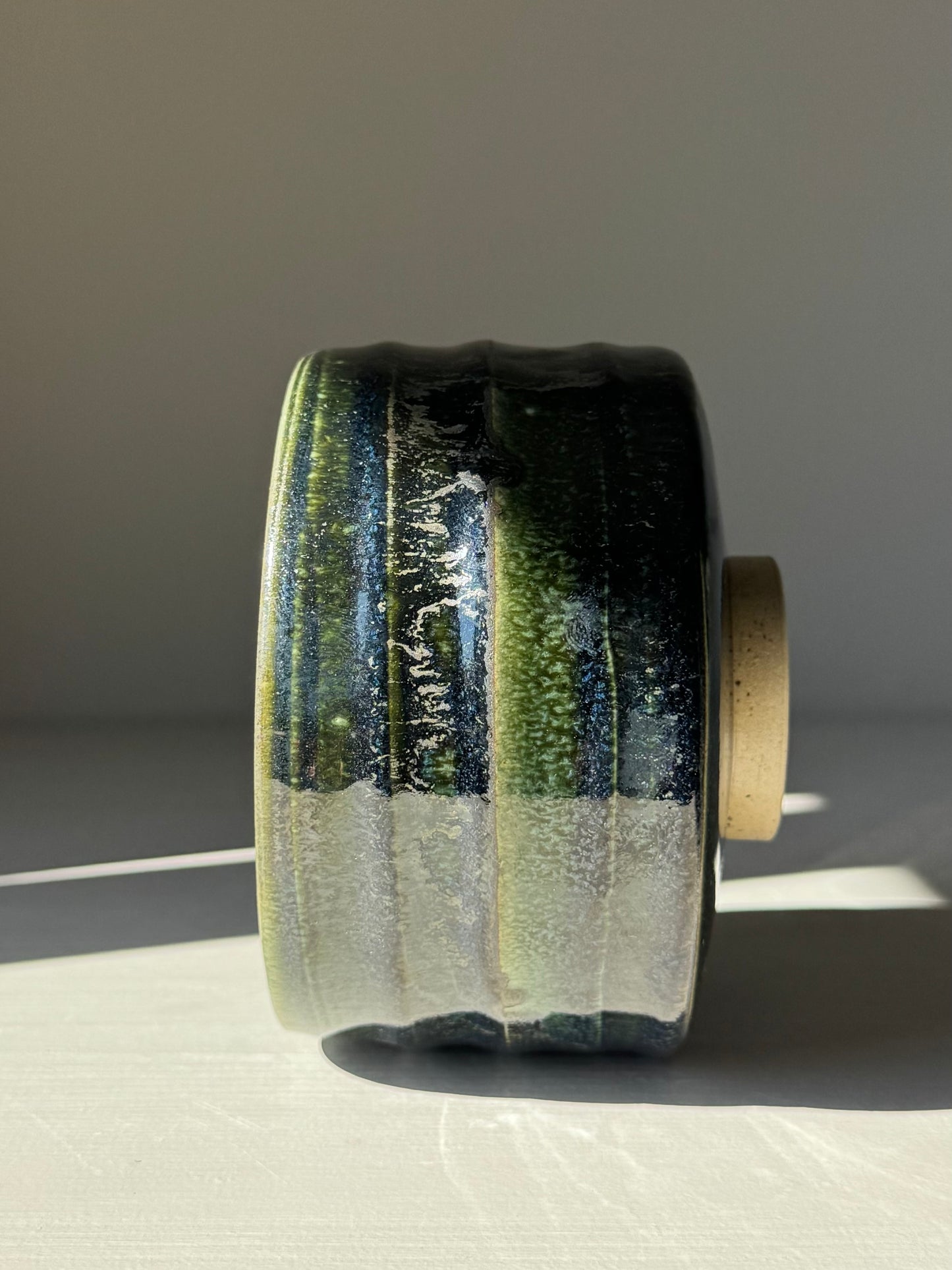 Textured Matcha Bowl - Hinoki Series #04