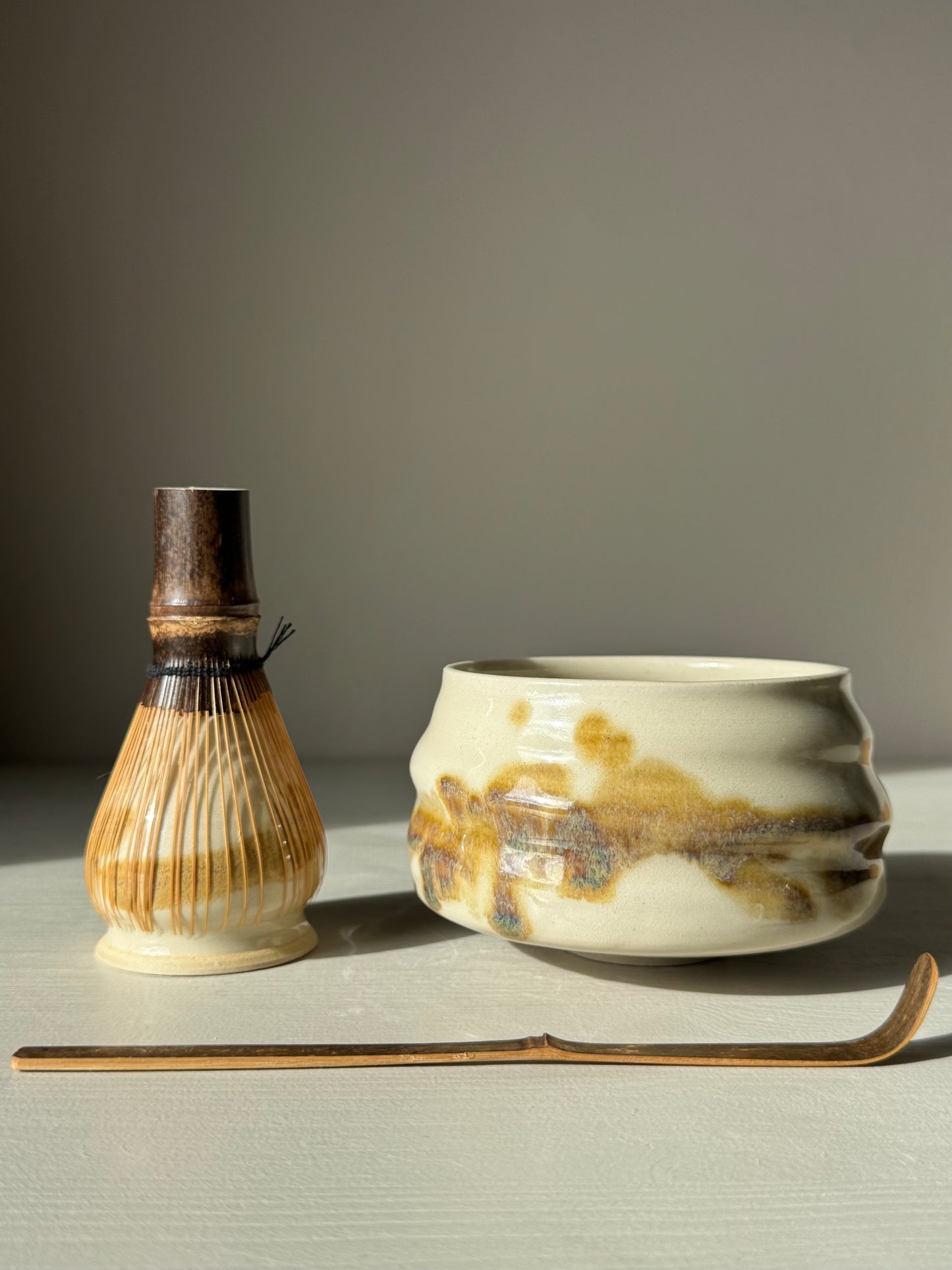 Matcha Kom – Transparant glazuur & Tenmoku