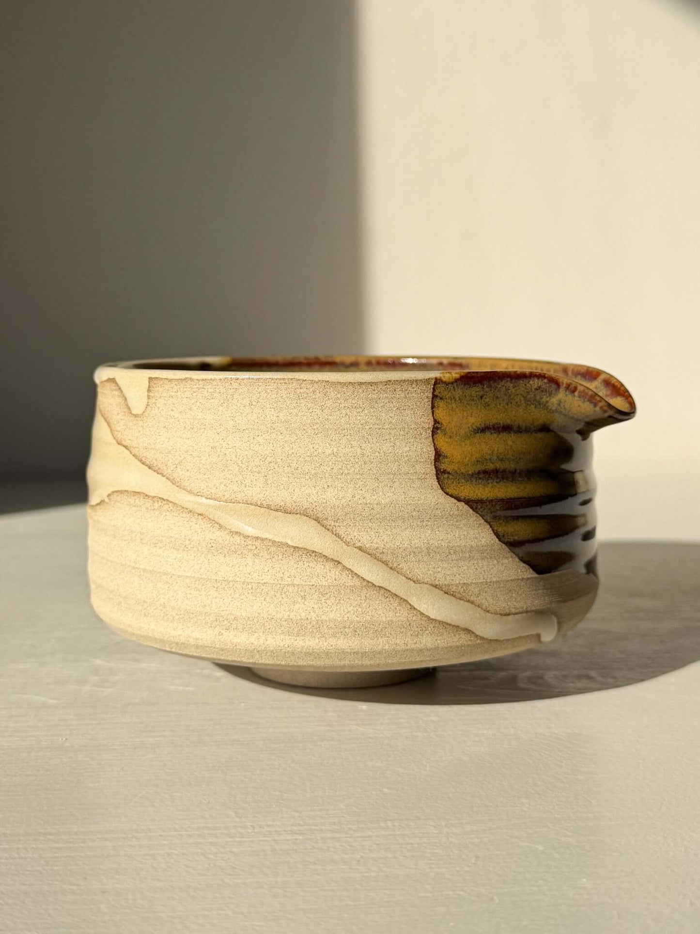 Matcha Bowl with Spout – Inyo #11