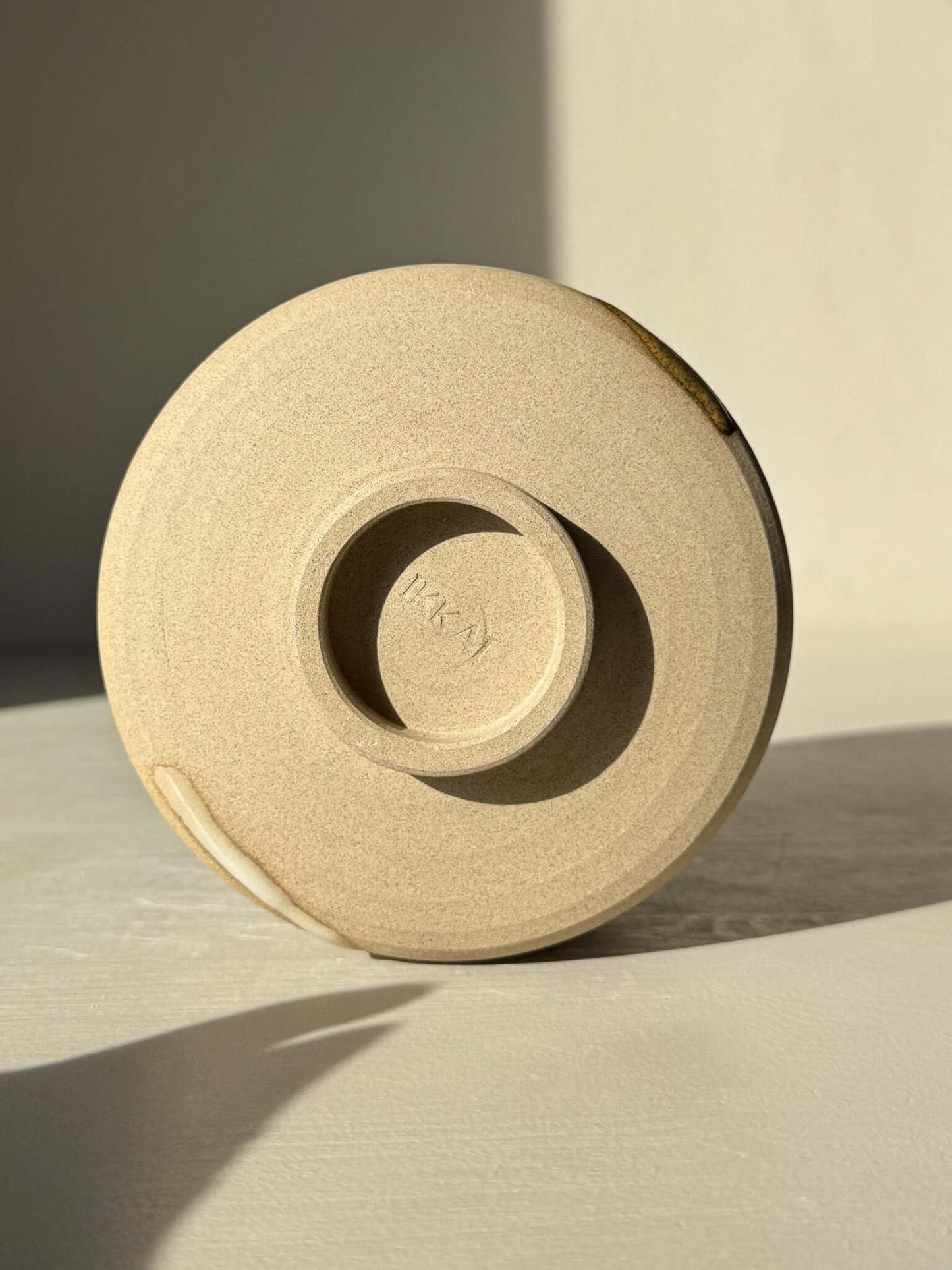 Matcha Bowl with Spout – Inyo #13 showcasing unique glaze and handmade craftsmanship.