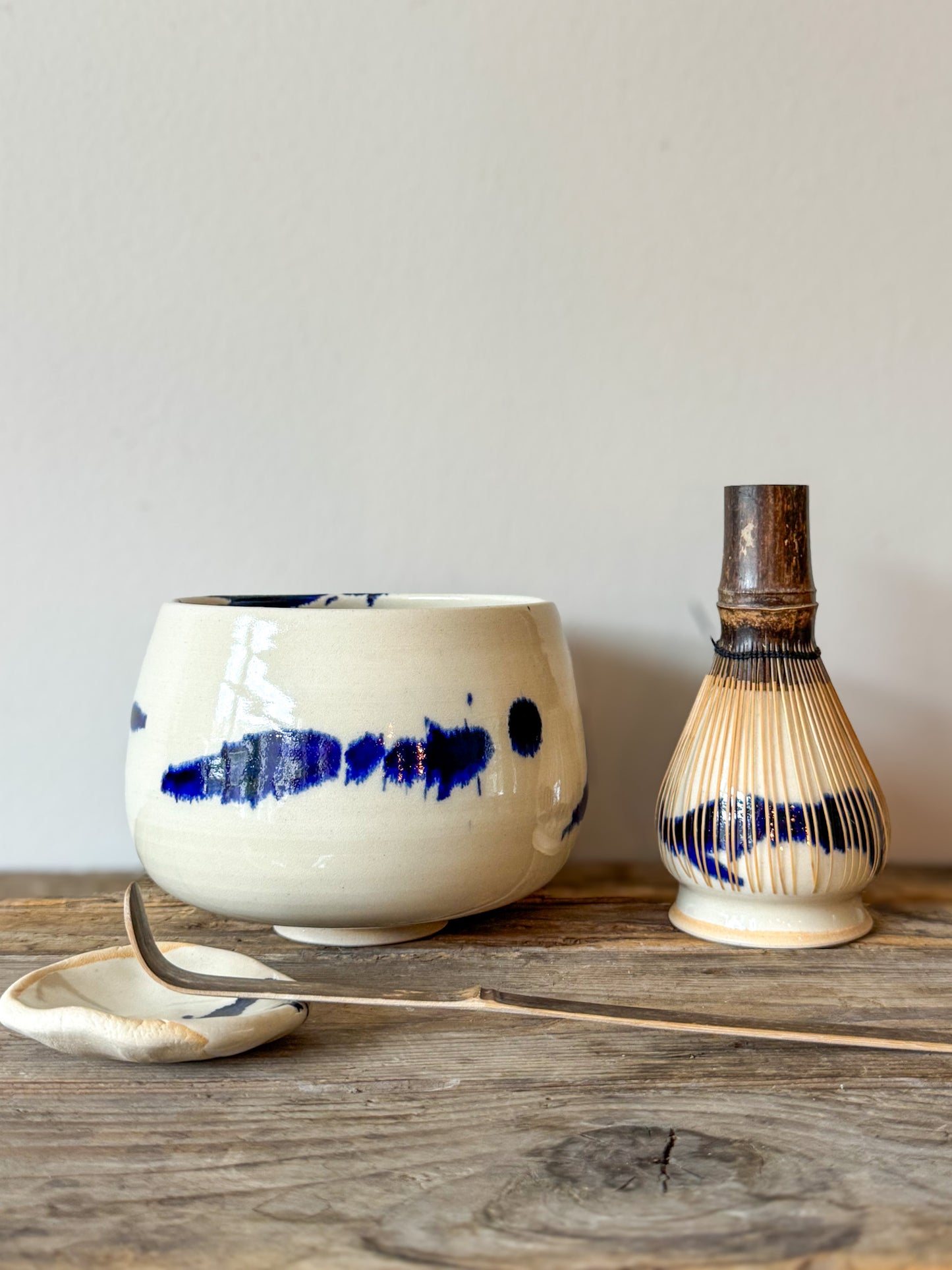 Large Rounded Matcha Bowl – Gosu Series #01