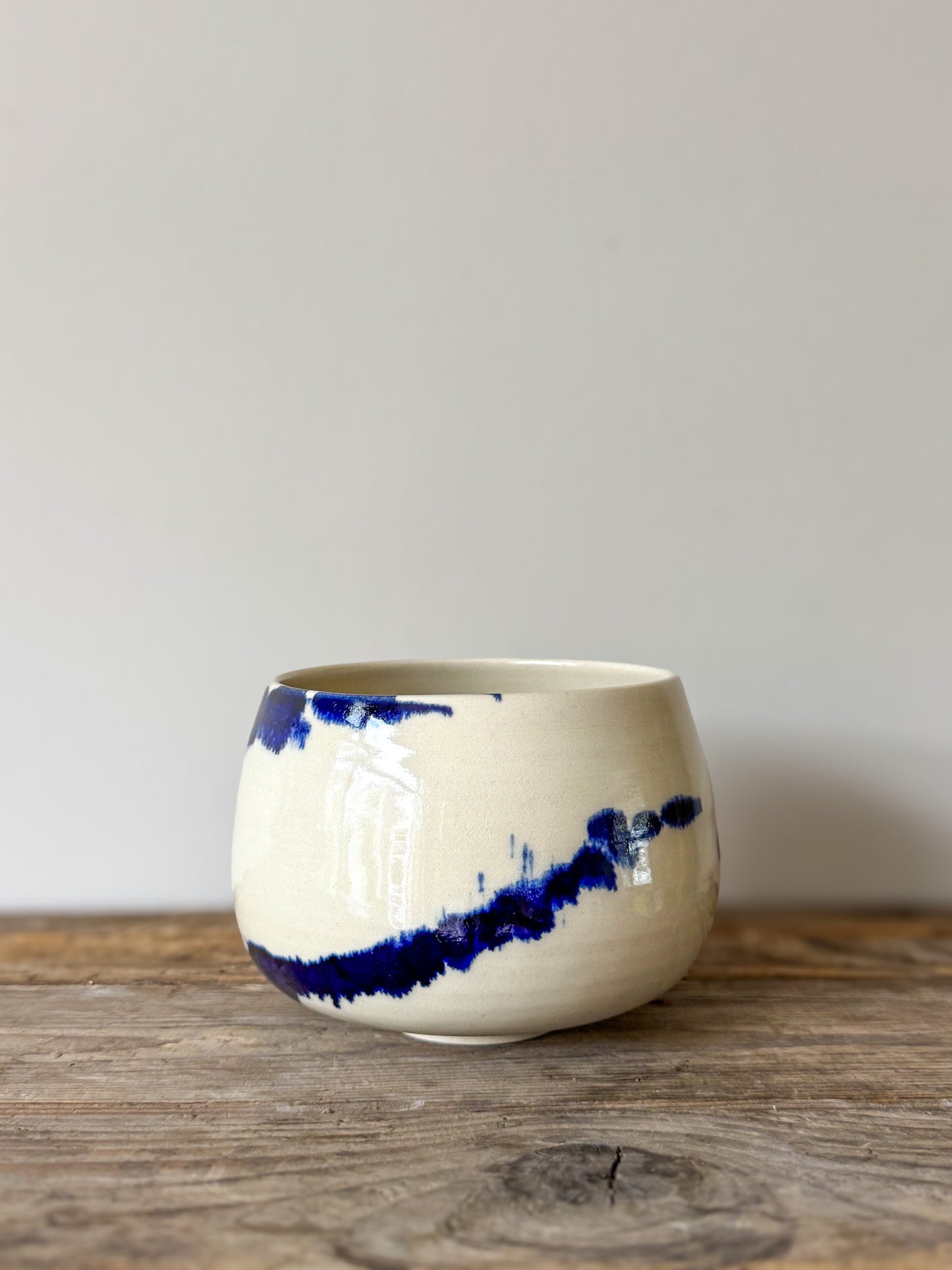 Large Rounded Matcha Bowl – Gosu Series #01