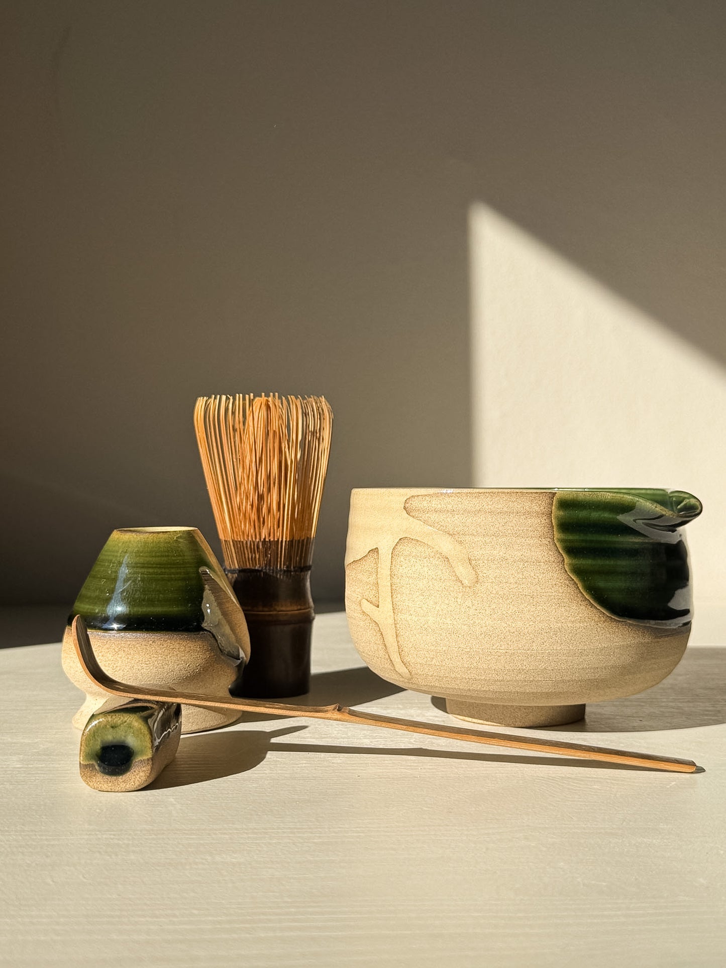 Matcha kom met Schenktuit – Mori Serie #10