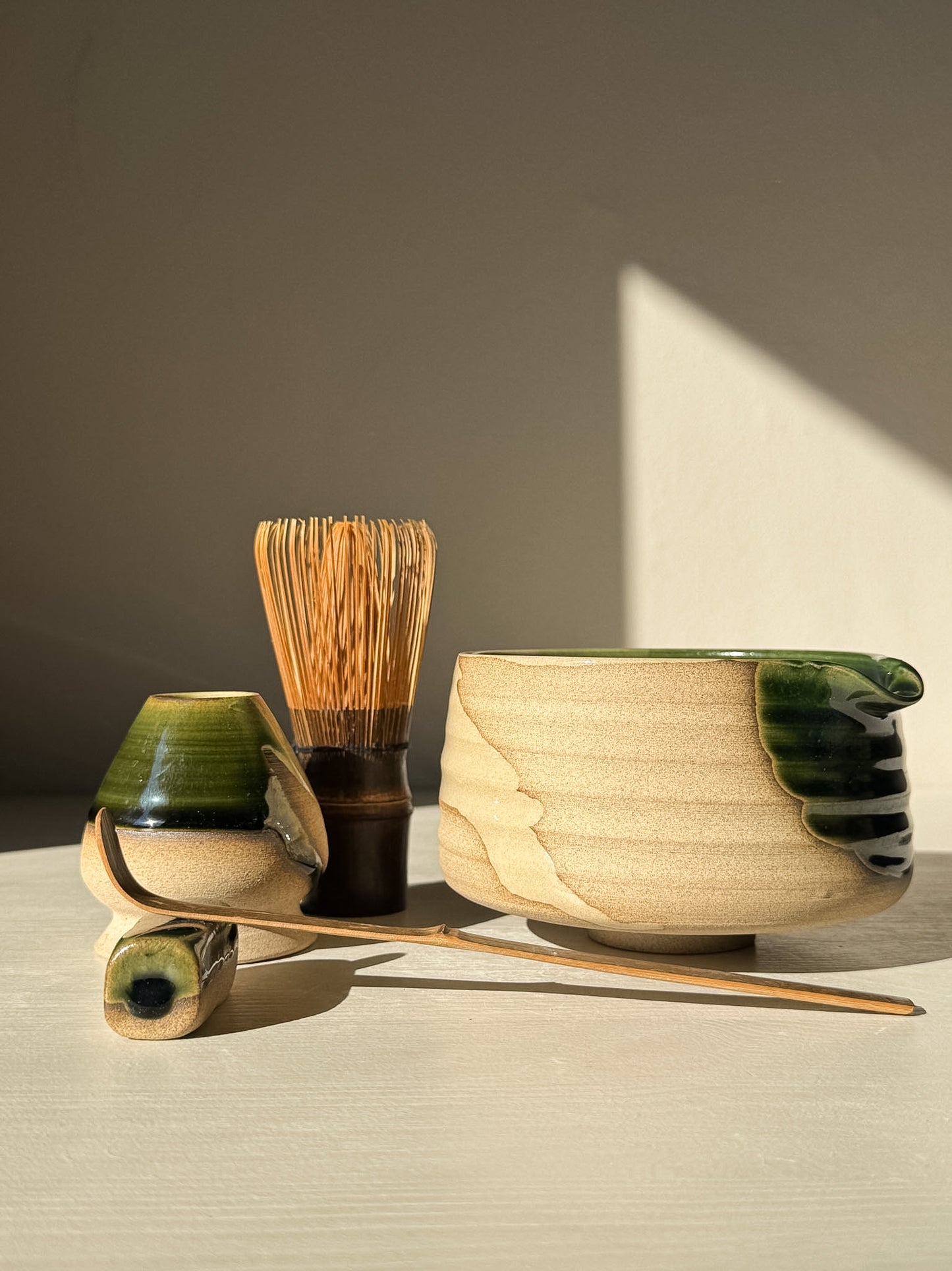 Matcha kom met Schenktuit – Mori Serie #12