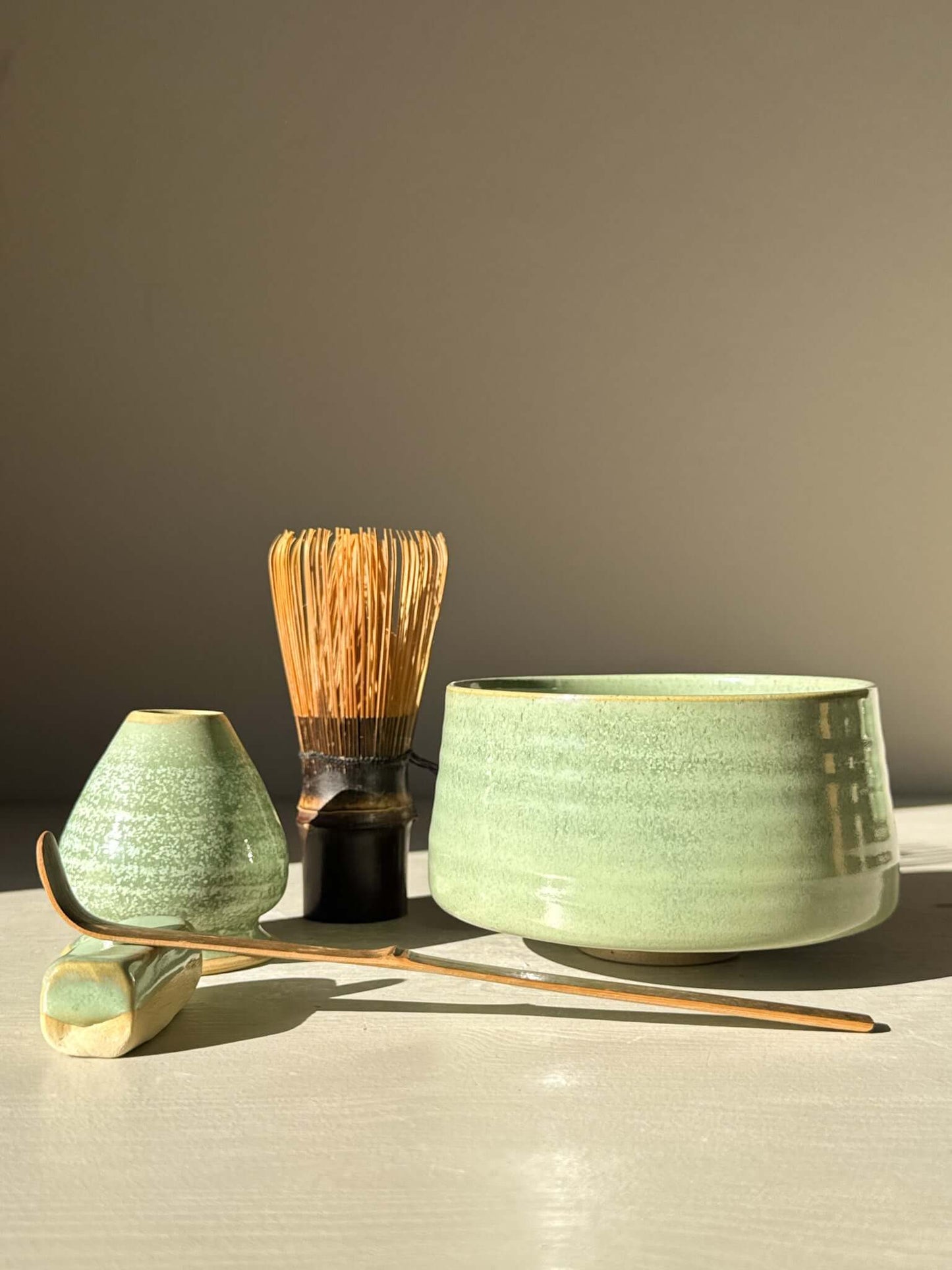 Matcha Bowl – Sage Glaze #01