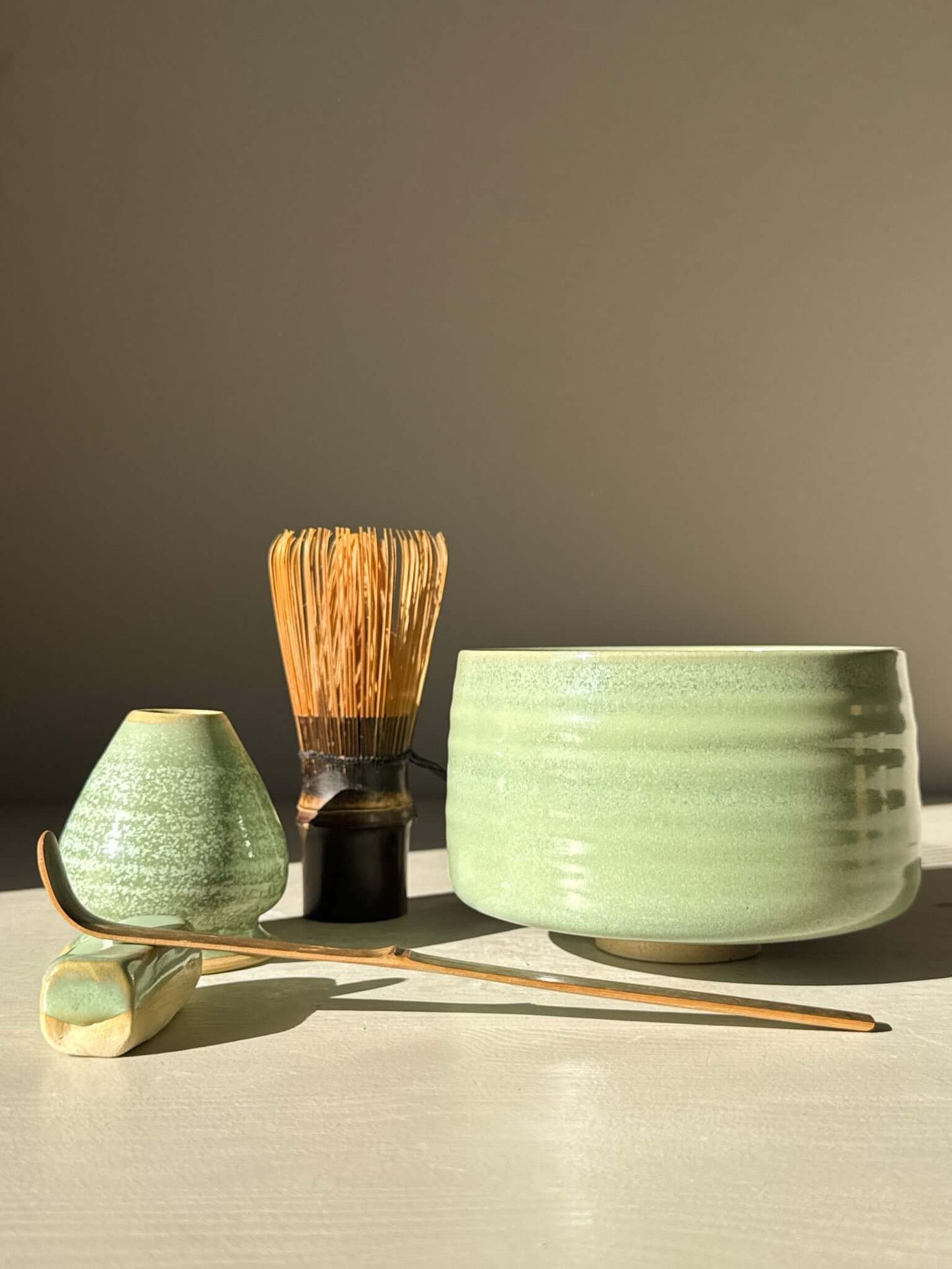 Matcha Bowl – Sage Glaze #02