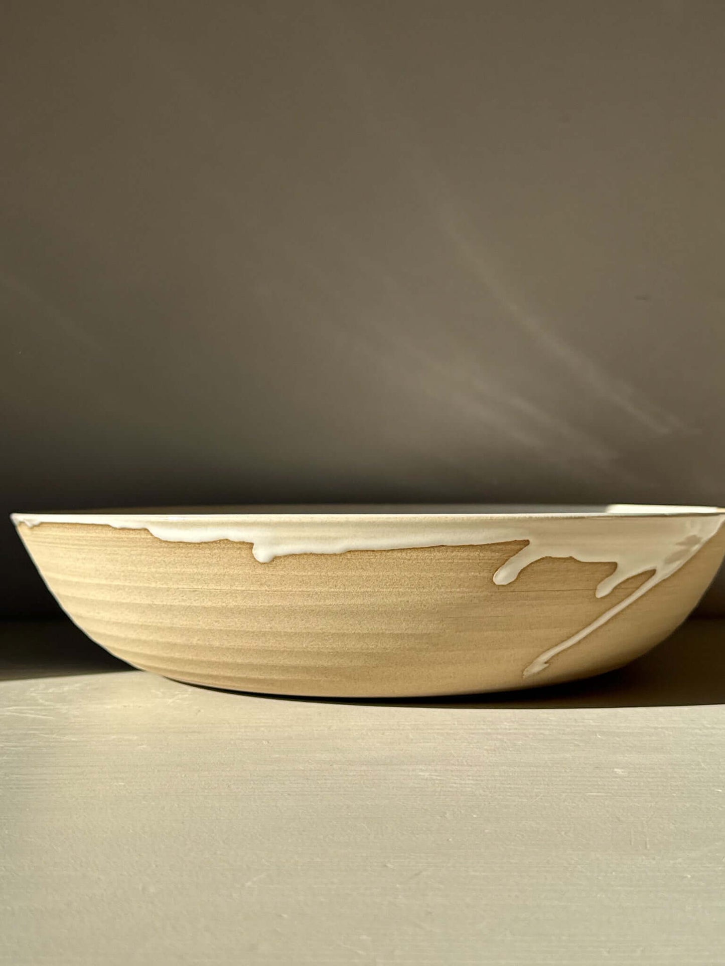 Large Shallow Bowl - Yuki