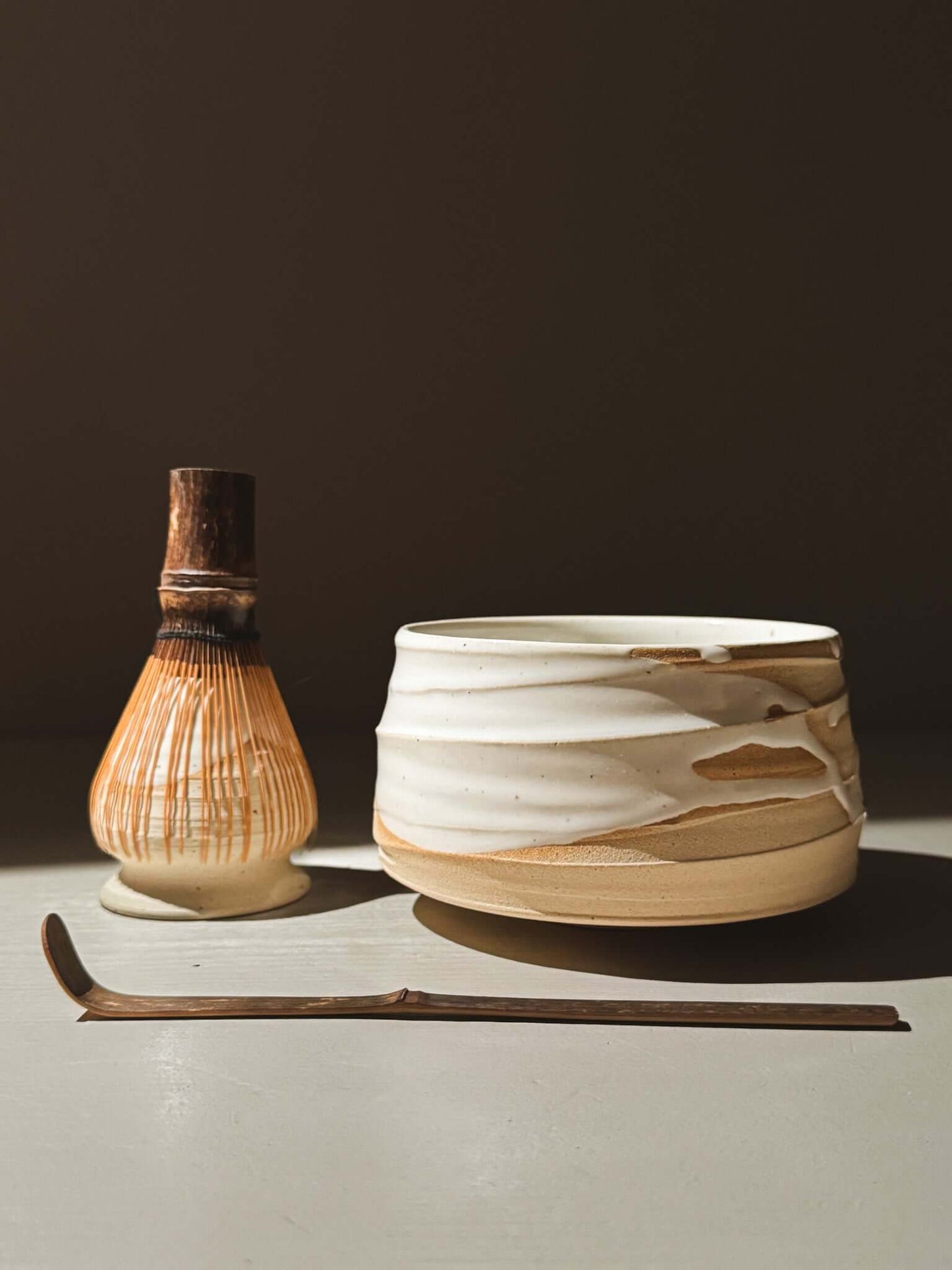 Matcha Bowl – Glossy White #01