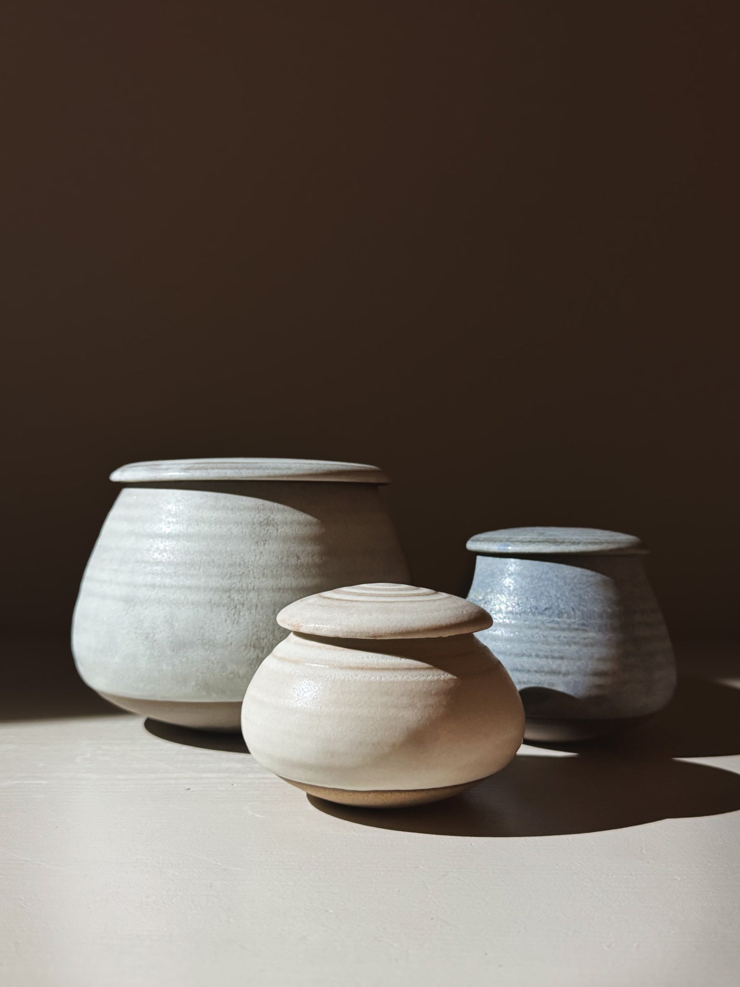 Lidded Jar - Tsuki #01