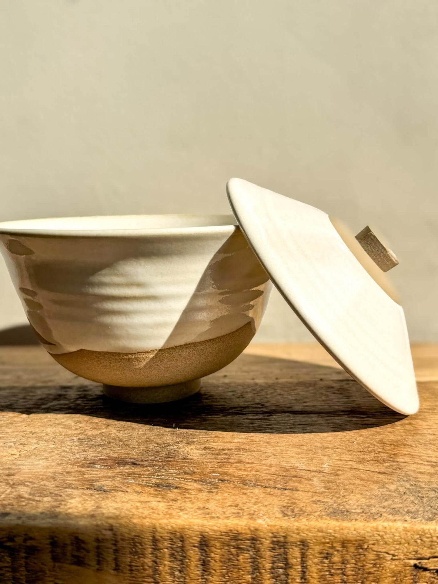 Rice Bowl with Lid - Yuki Series #01