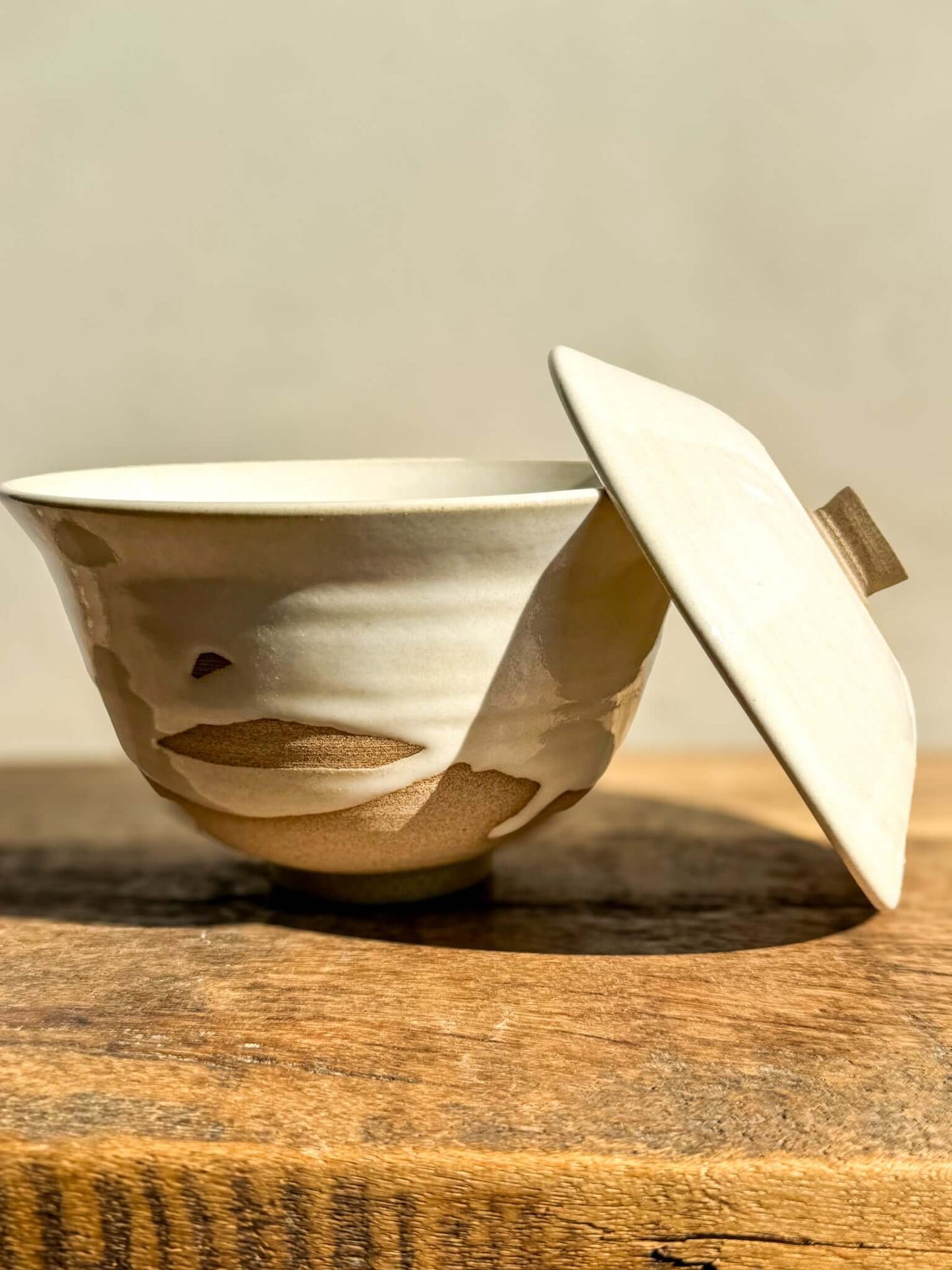 Rice Bowl with Lid - Yuki Series #02
