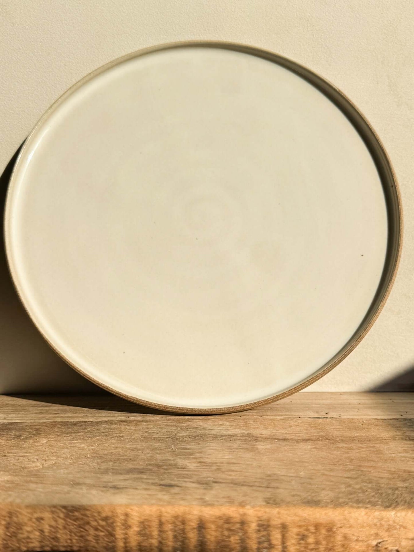 Flat Round Plate – Yuki Series