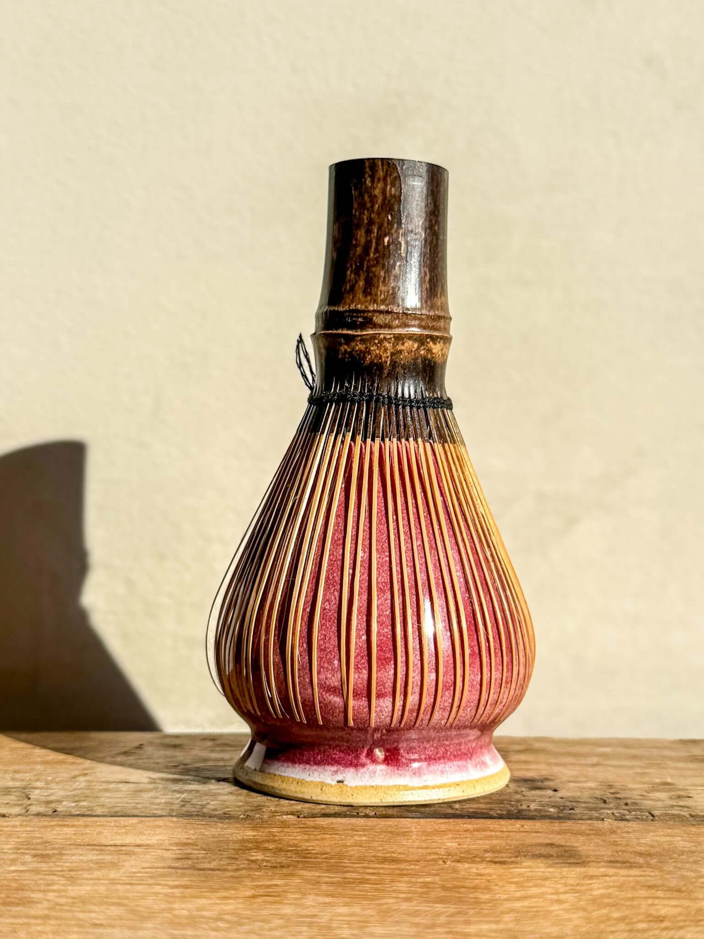 Ceramic Matcha Whisk Holder from Ume Series for Proper Chasen Storage