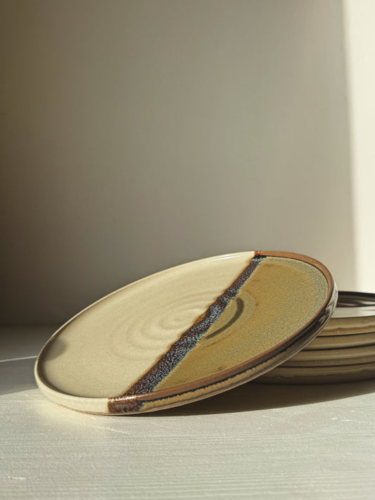 Flat Round Breakfast Plate – Inyo