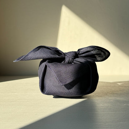 Small Furoshiki - Dark Indigo - Organic Cotton