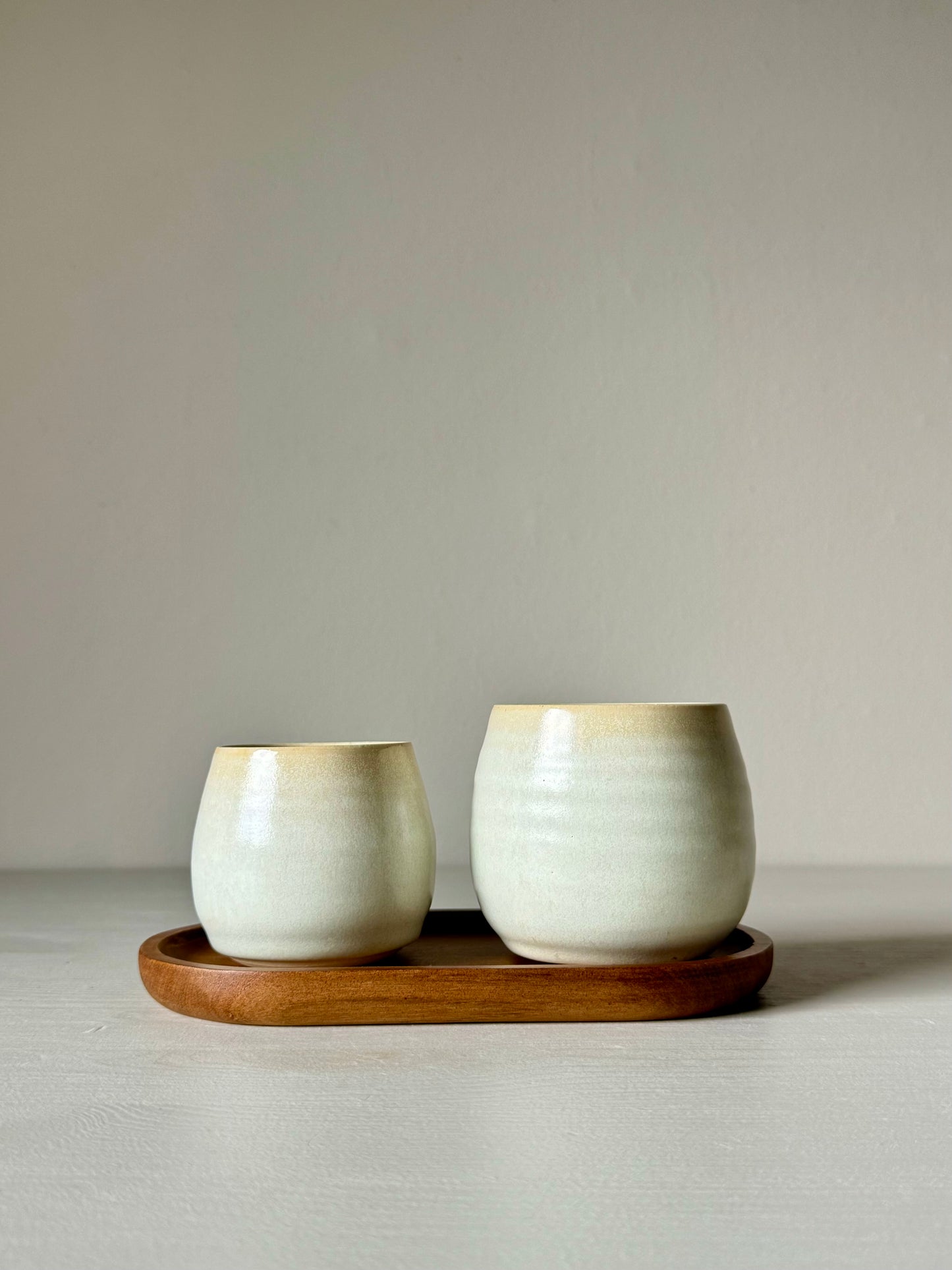 IKKAI Ceramics coffee cups - Moondust