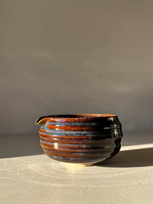 Matcha Bowl Spout - Glossy Blue #01