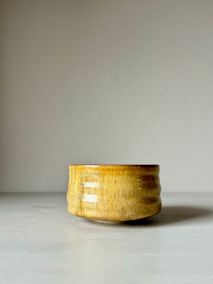 Handmade Ceramics Matcha bowl Caramel