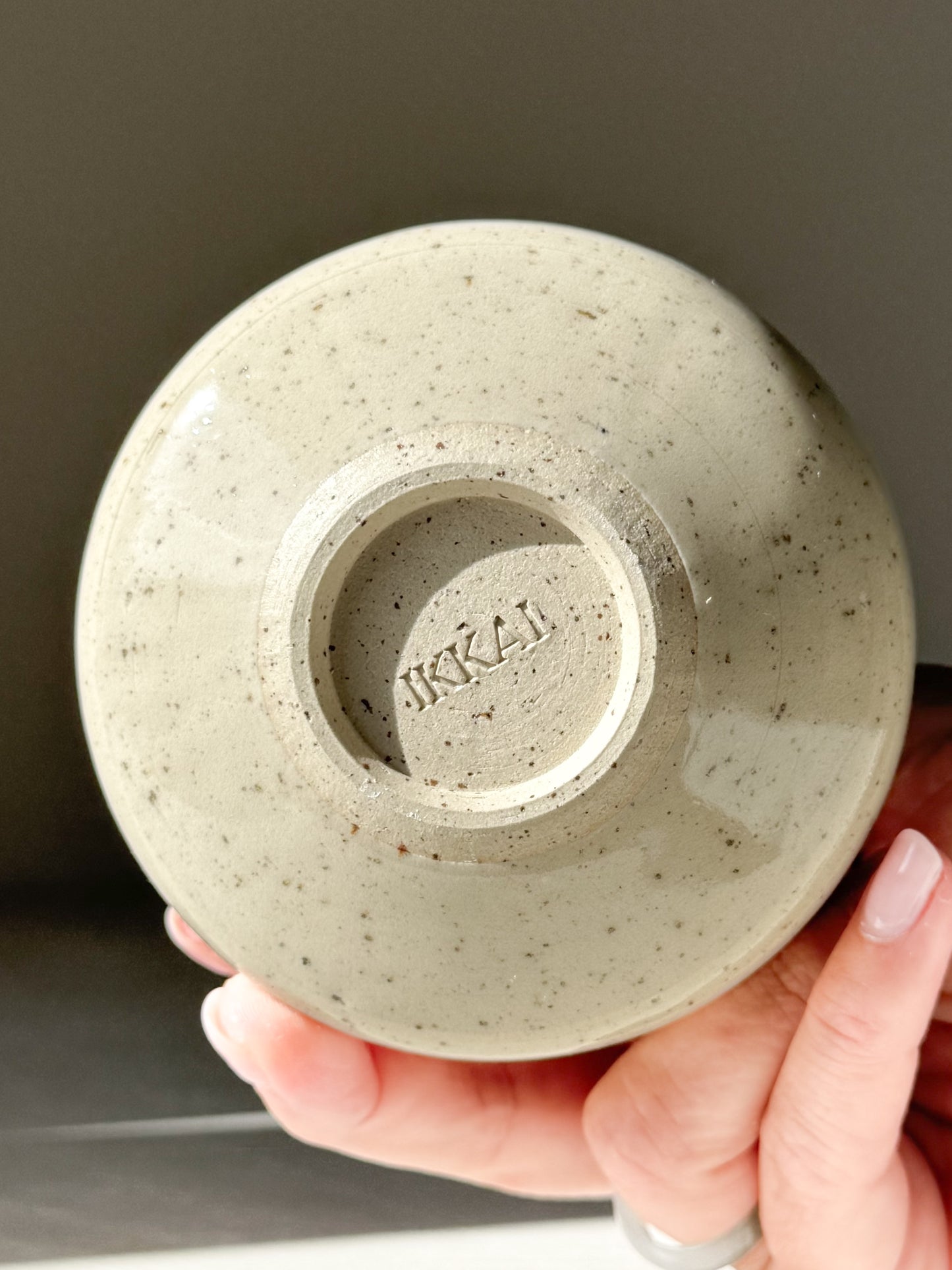 Cups - Speckled Clear Glaze