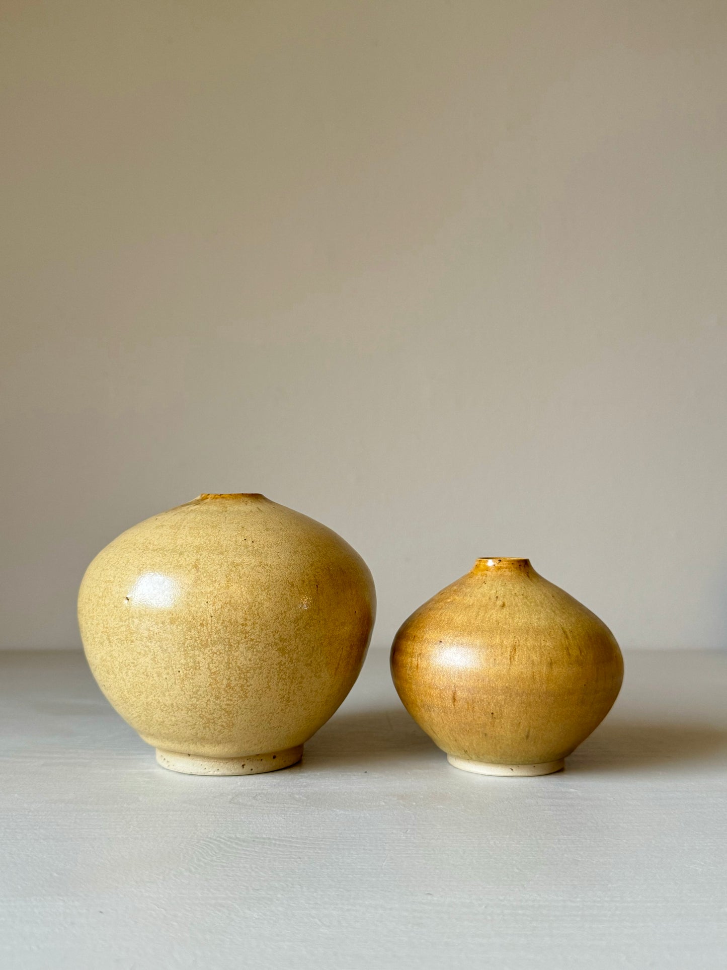 Small Vase - Golden yellow