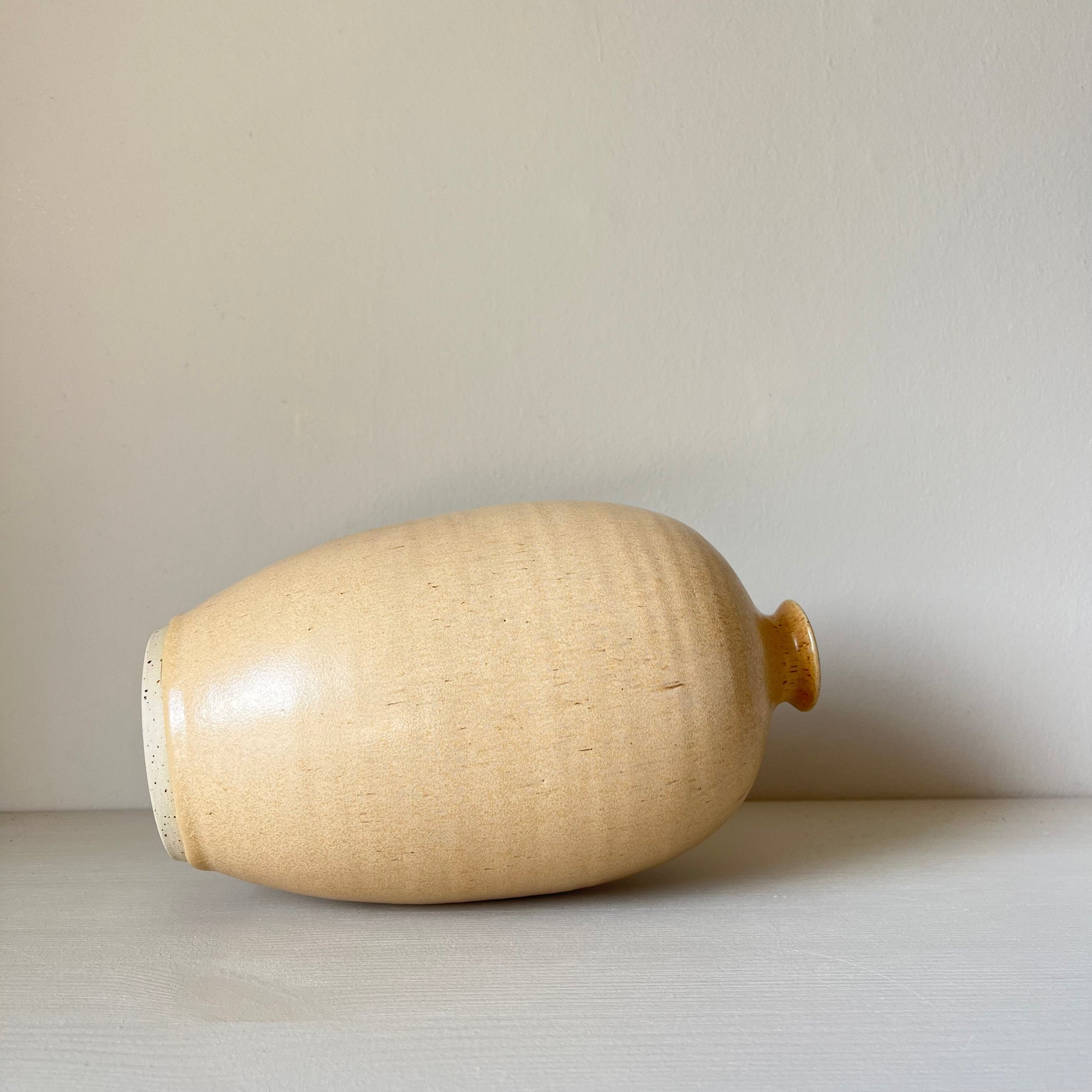 Large IKKAI ceramics Vase - Pale Peach