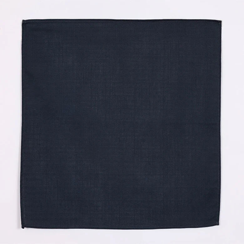 Small Furoshiki - Dark Indigo - Organic Cotton