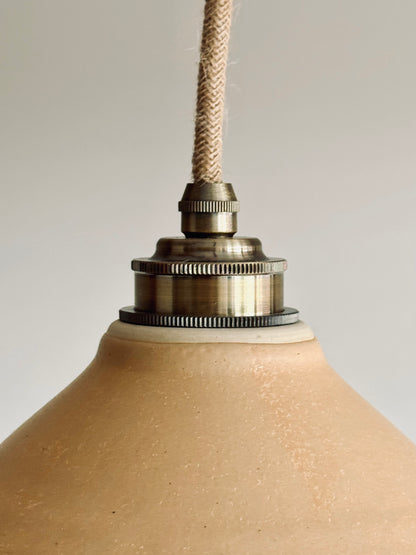 IKKAI Ceramics Lamp shade - Peach