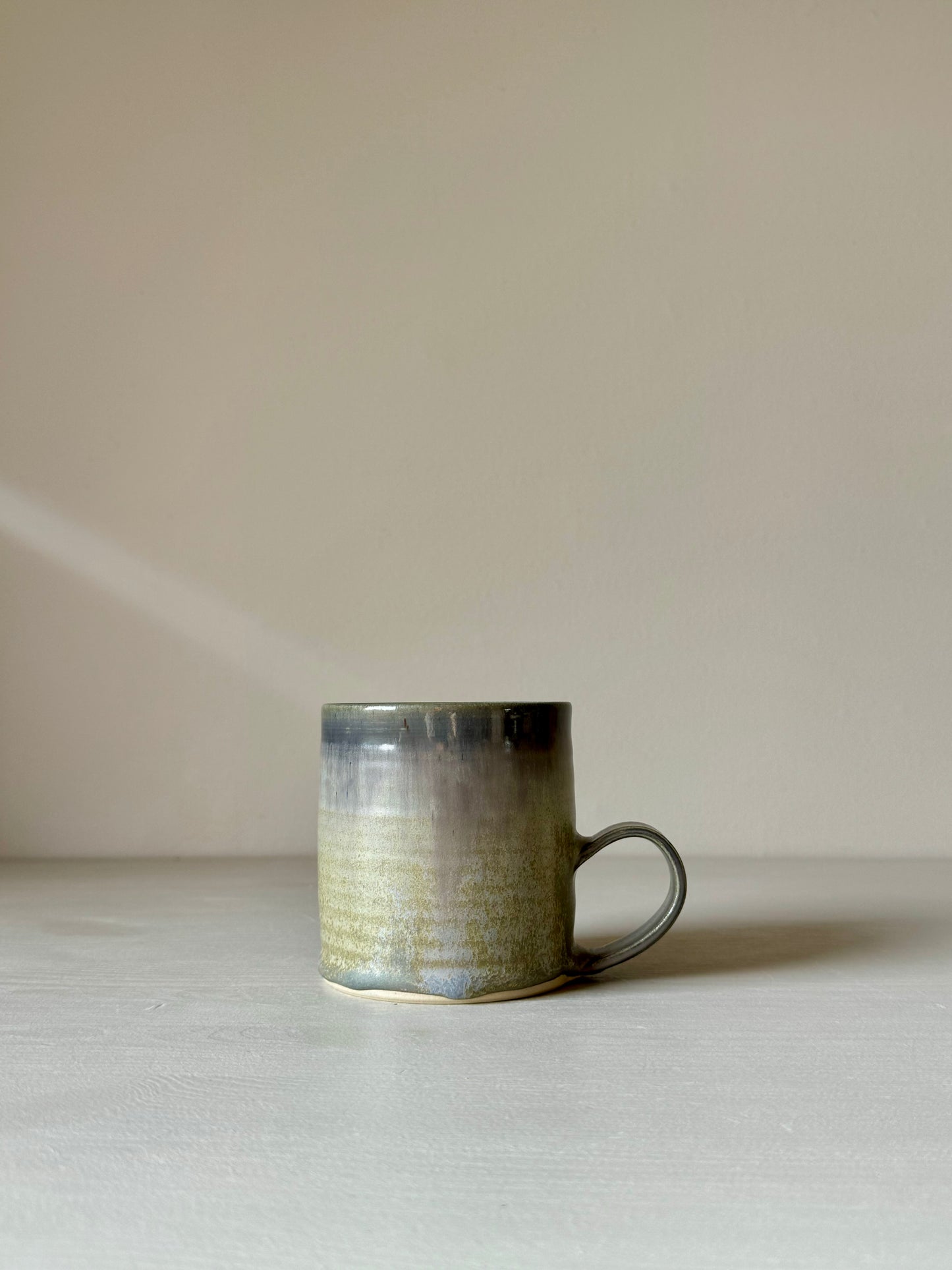 Handmade Ceramic Mug - Silky Blue