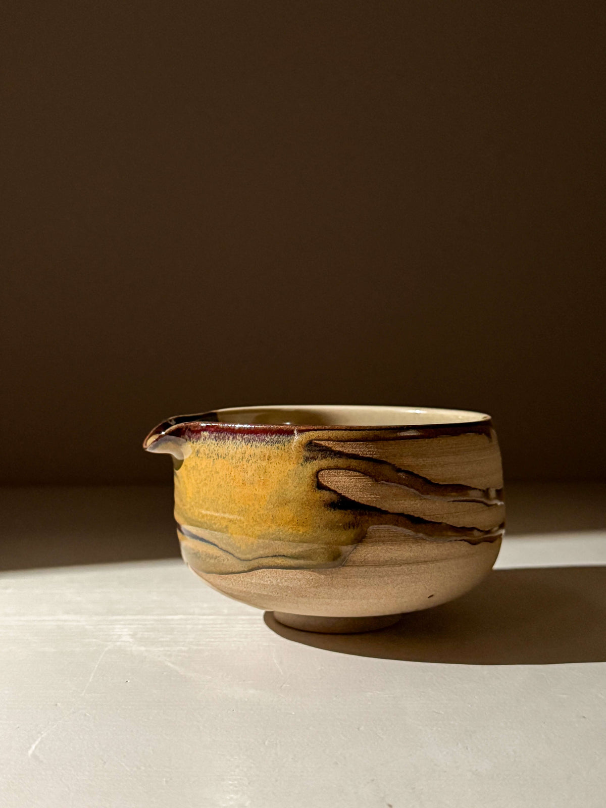 Matcha Bowl with Spout – Inyo #01