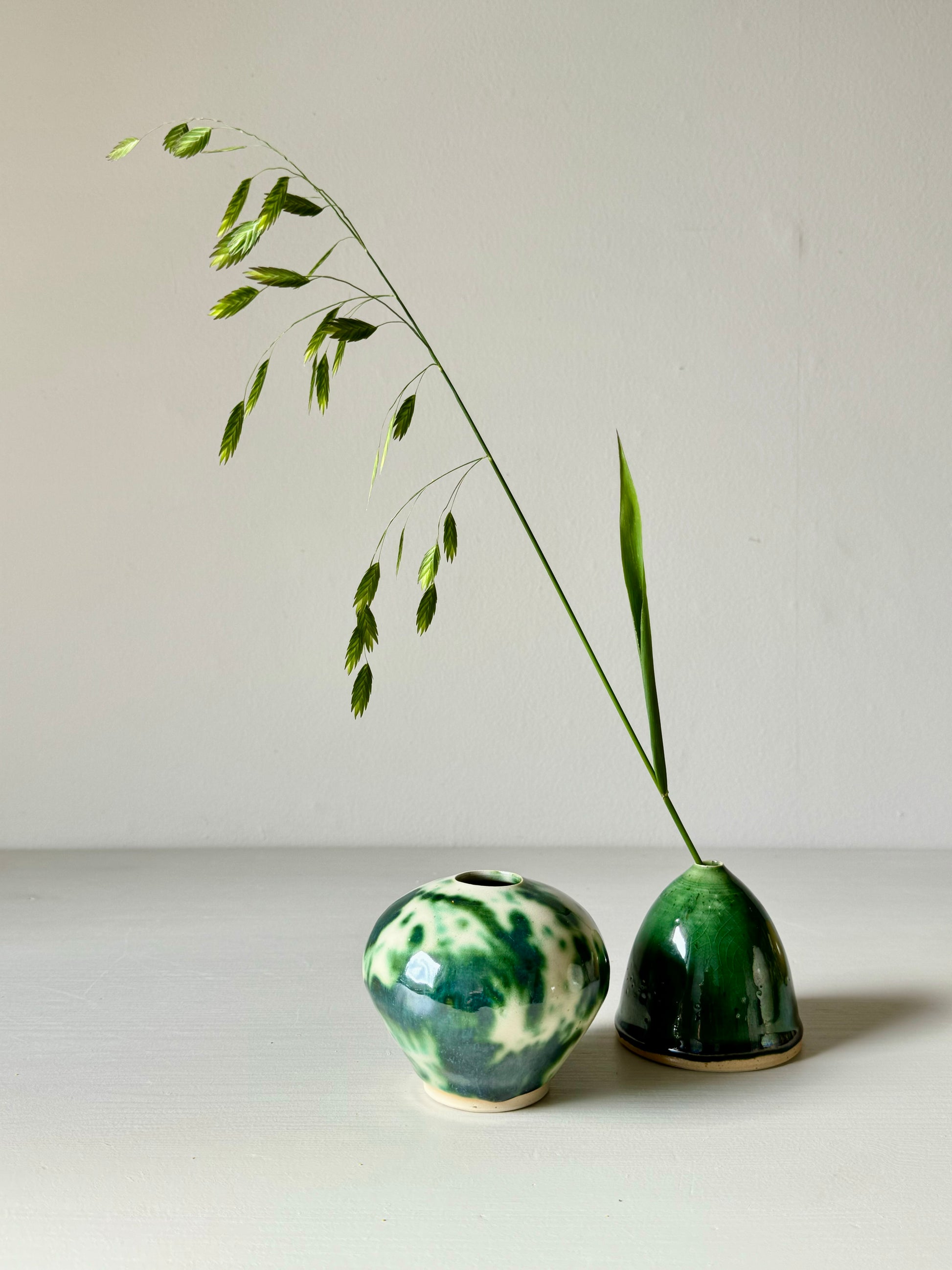 Small Vase - Glossy Green