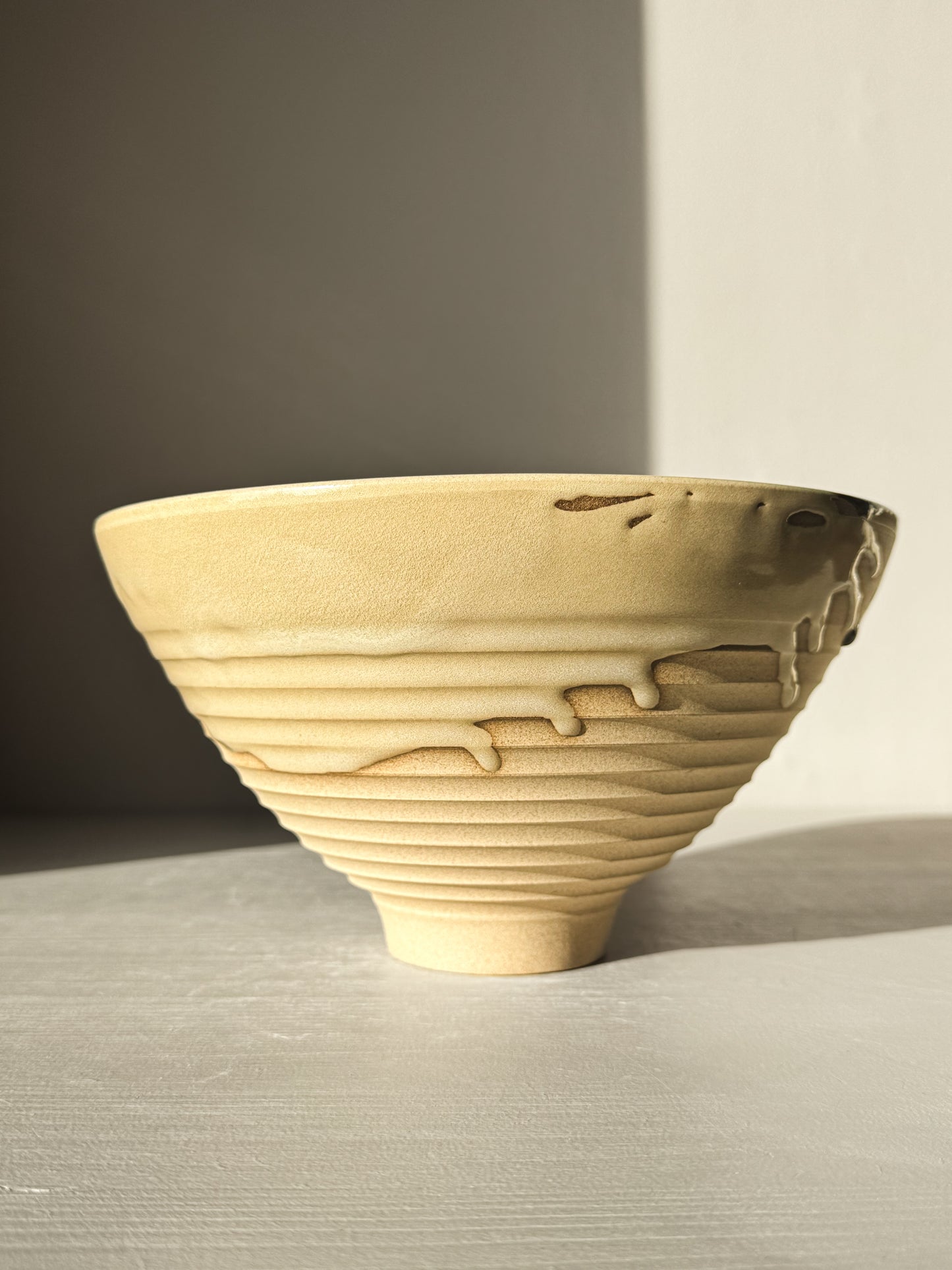 Medium Carved Bowl - Inyo #01