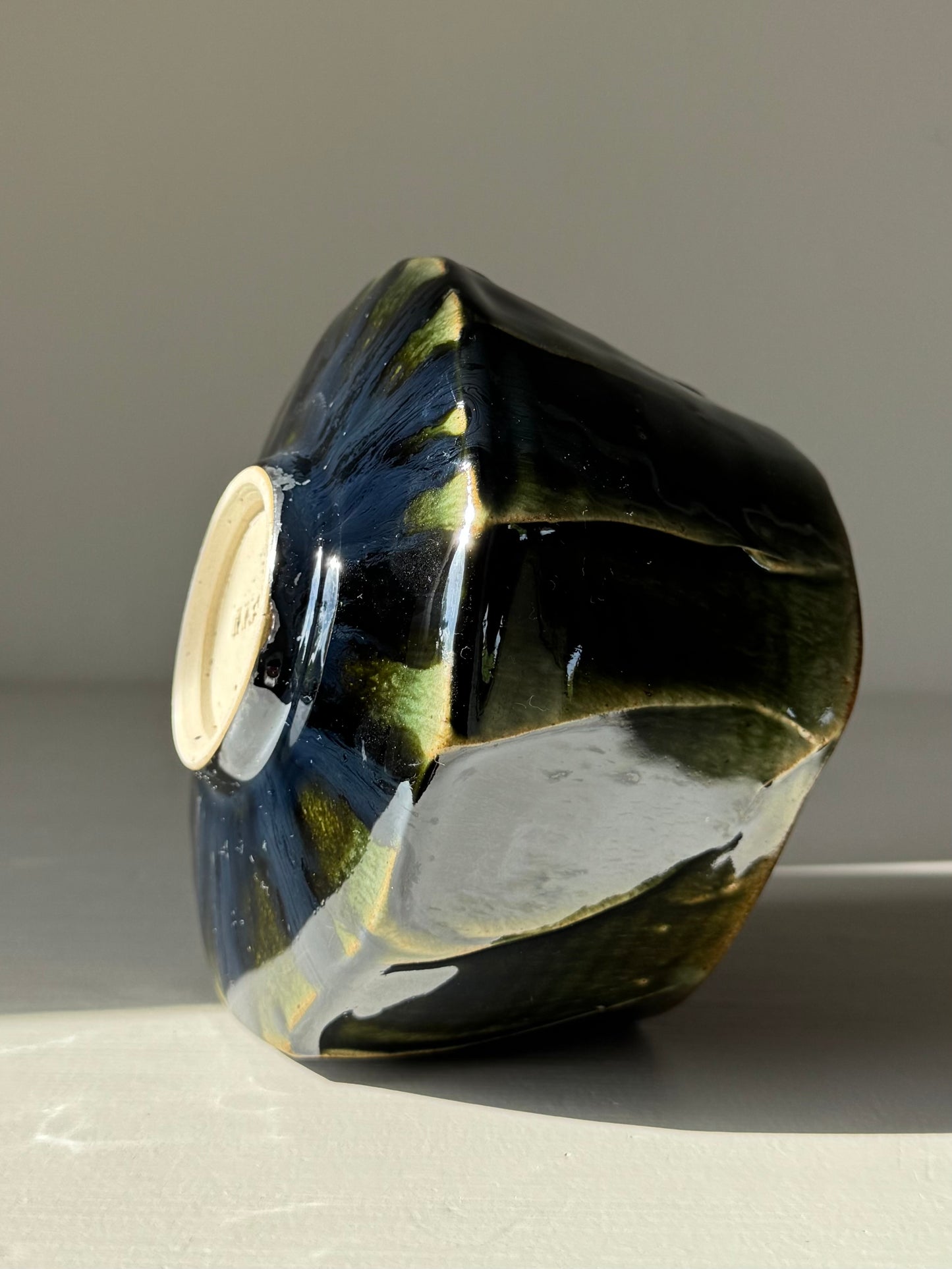 Textured Matcha Bowl - Hinoki Series #07