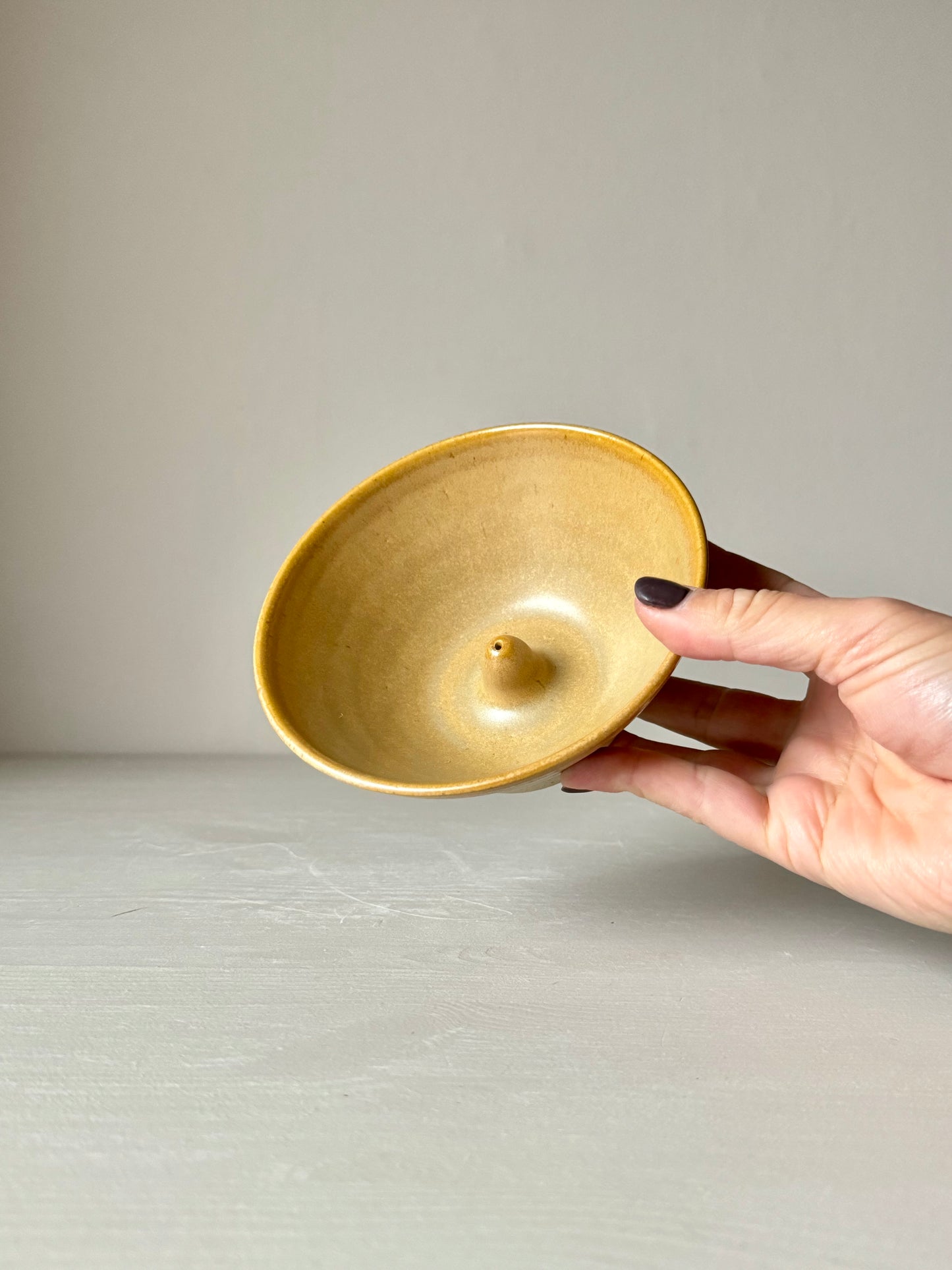 Incense Holder - Golden Yellow