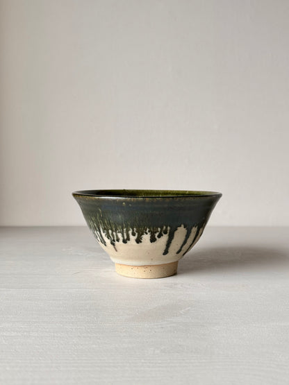 Bowls - Clear Glaze & Green Rim