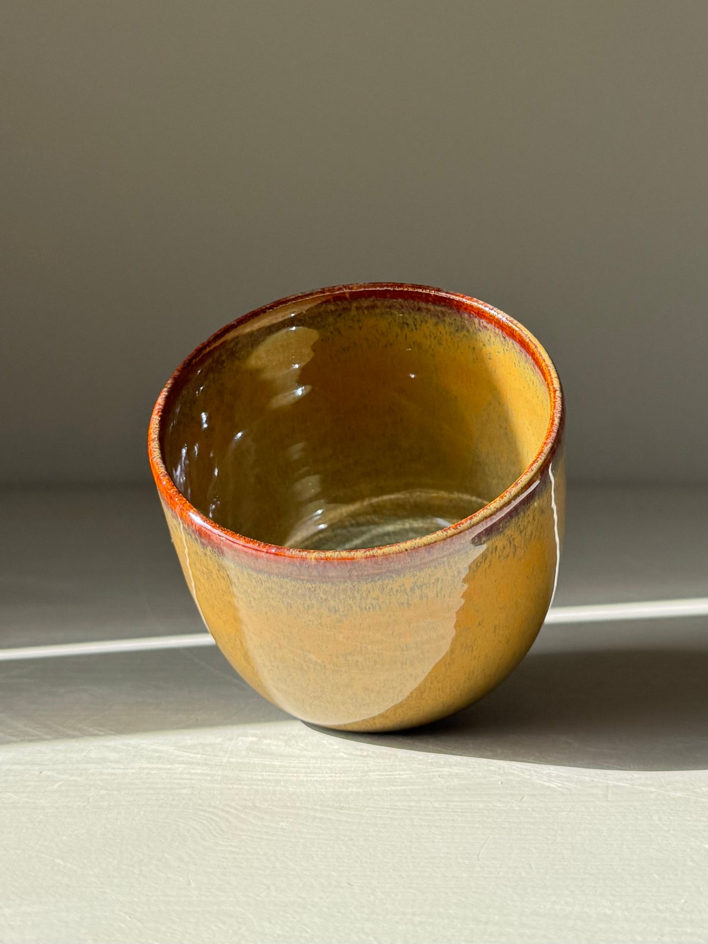 Yunomi Cups - Tenmoku Glaze