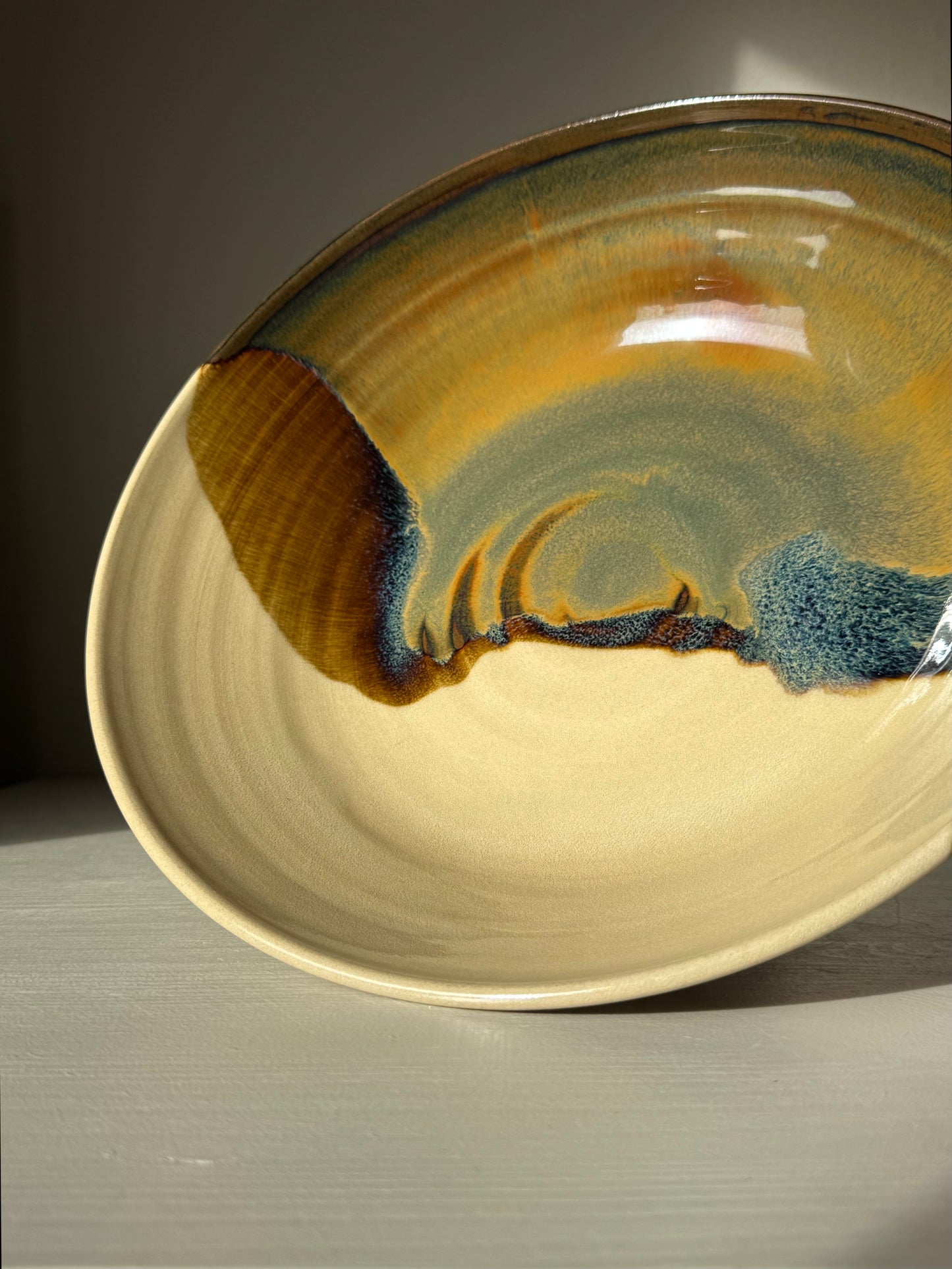 Large Shallow Bowl - Inyo #01