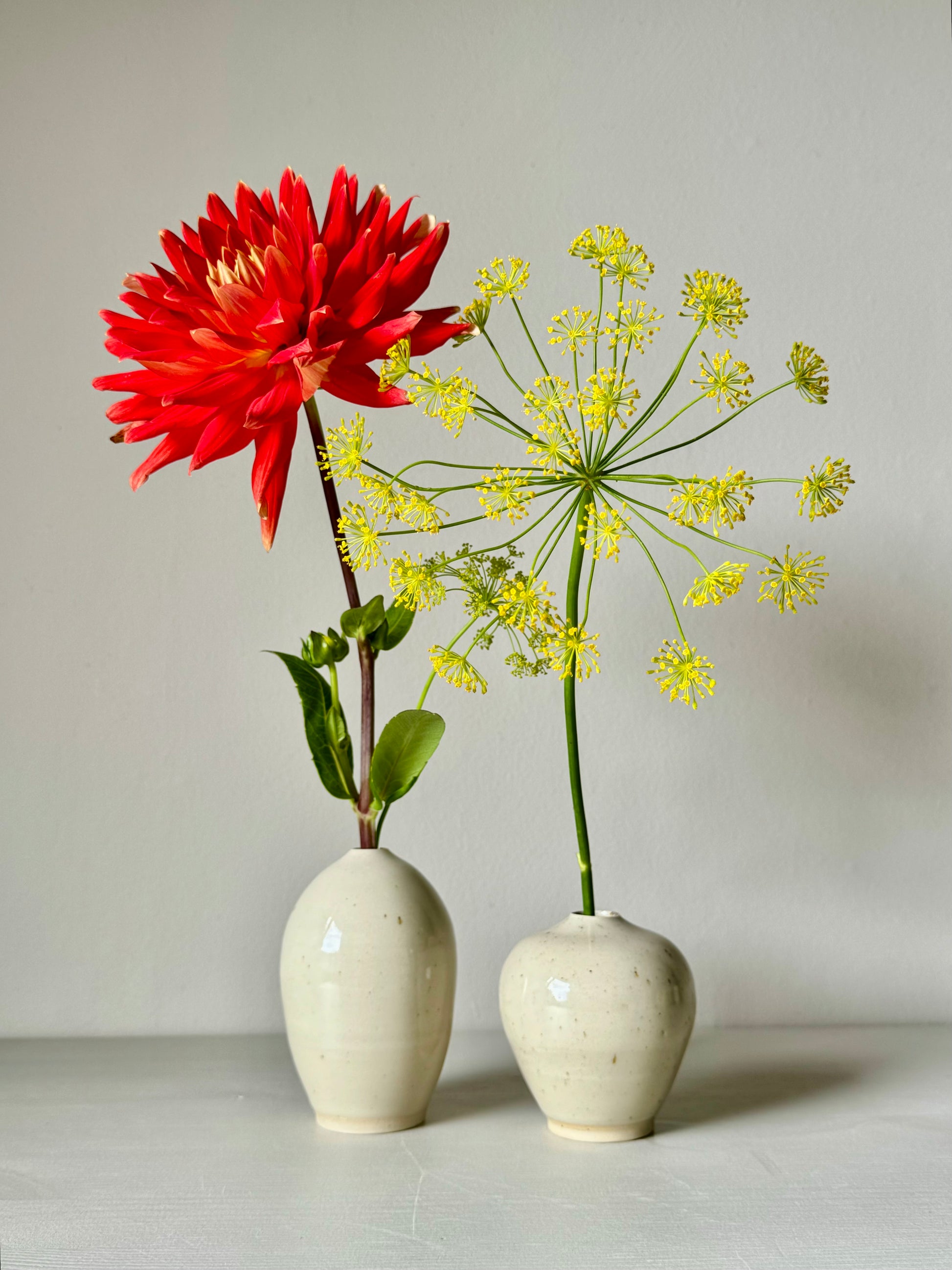 Small Vase - Glossy Clear Glaze