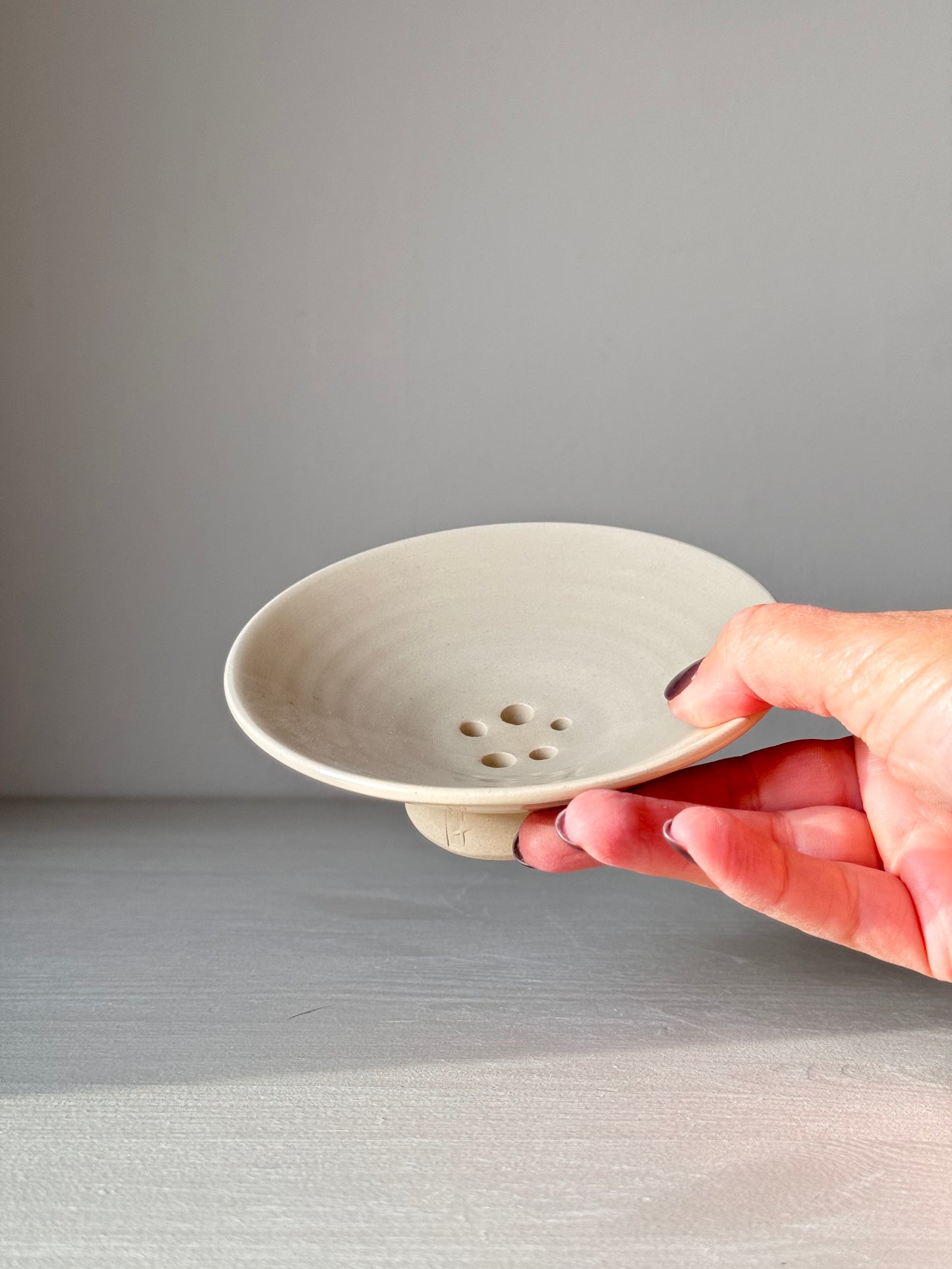 Soap dish - Clear Glaze