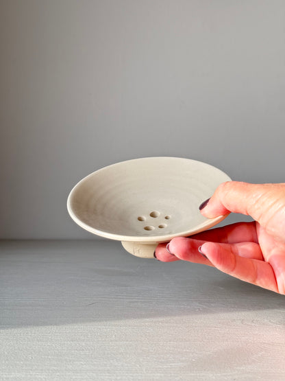 Soap dish - Clear Glaze