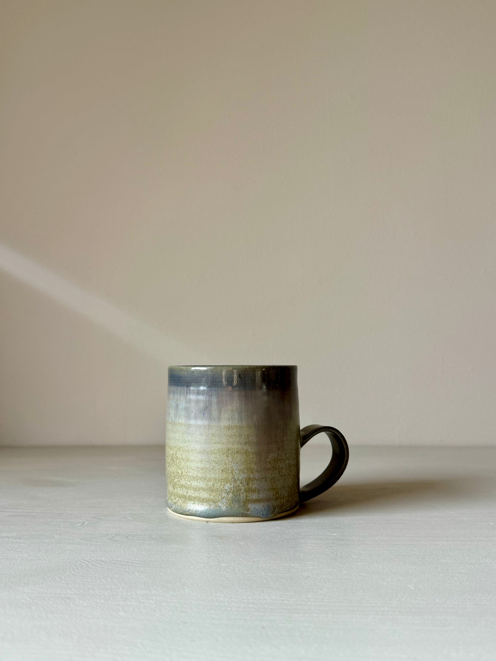 Ceramic Handmade Mug - Silky Blue