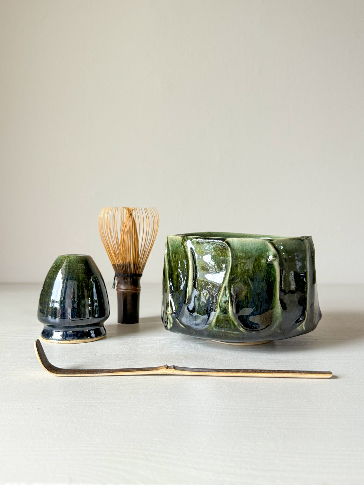 Matcha bowl - Glossy Green 04